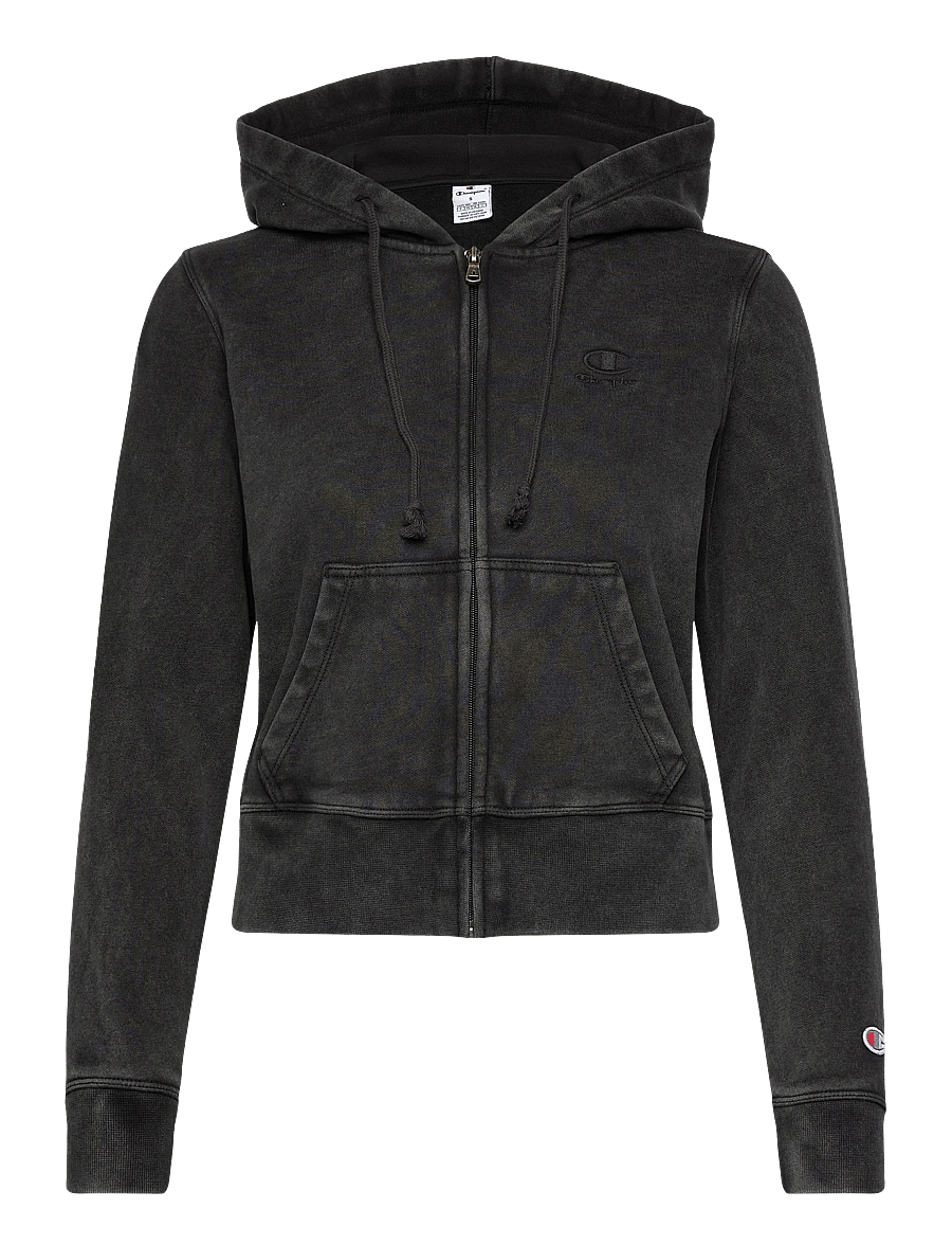 Champion - Full Zip Hoodie Sweatshirt - sweatshirts - black beauty - 1