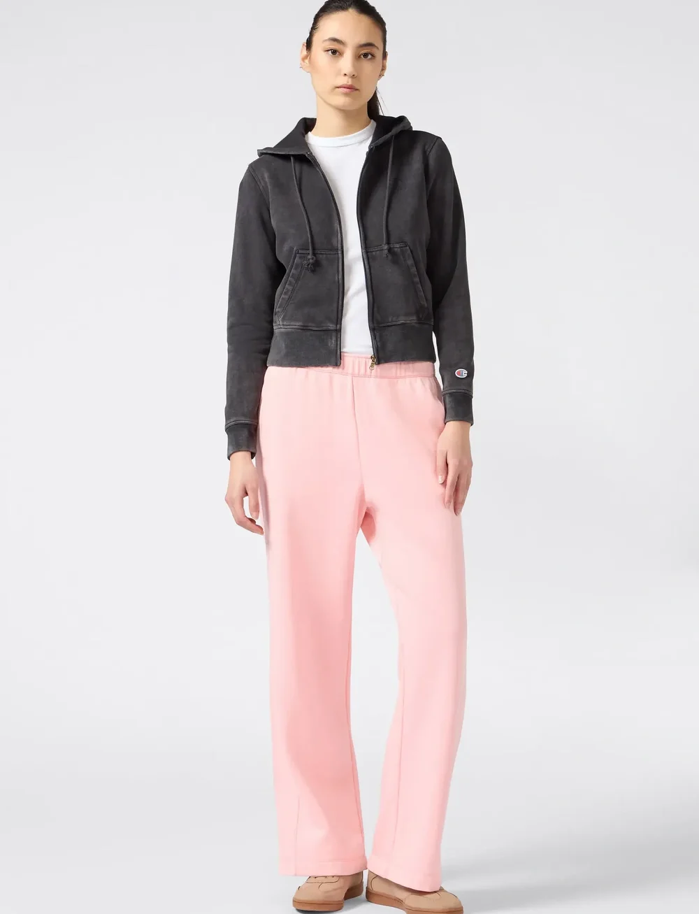 Champion - Full Zip Hoodie Sweatshirt - overdele - black beauty - 3