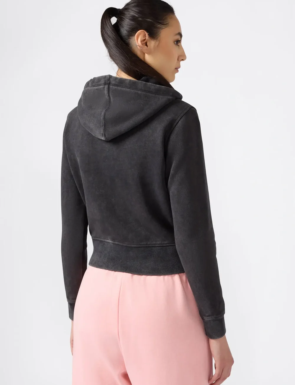 Champion - Full Zip Hoodie Sweatshirt - overdele - black beauty - 5