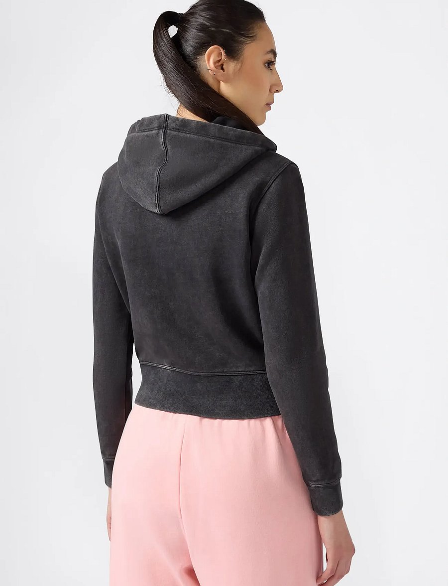 Champion - Full Zip Hoodie Sweatshirt - sweatshirts - black beauty - 5