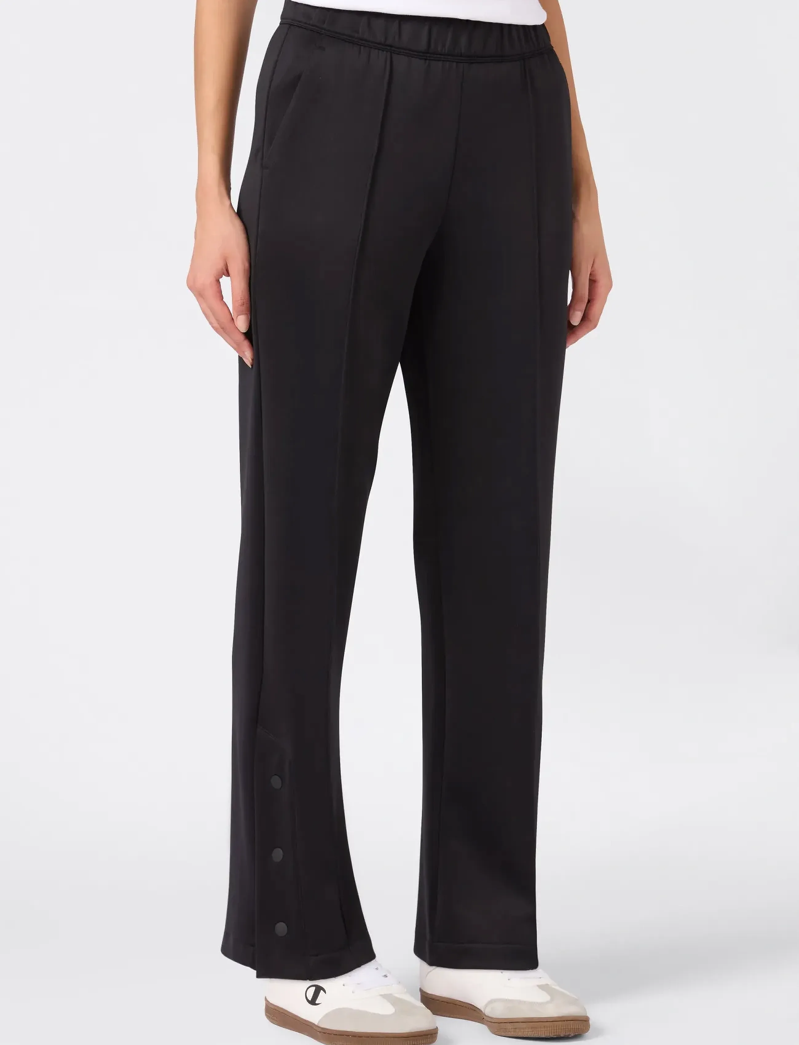 Champion Straight Hem Pants - Träningsbyxor - BLACK BEAUTY / black