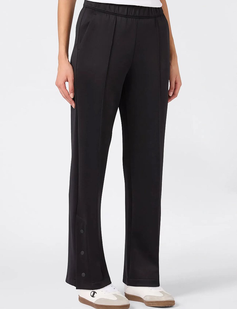 Champion - Straight Hem Pants - trainingshosen - black beauty - 0
