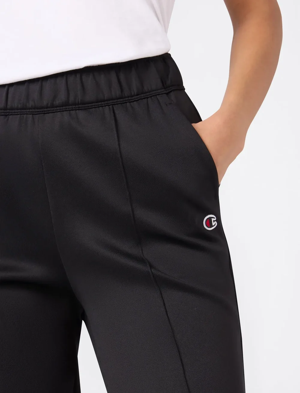 Champion - Straight Hem Pants - trainingshosen - black beauty - 5