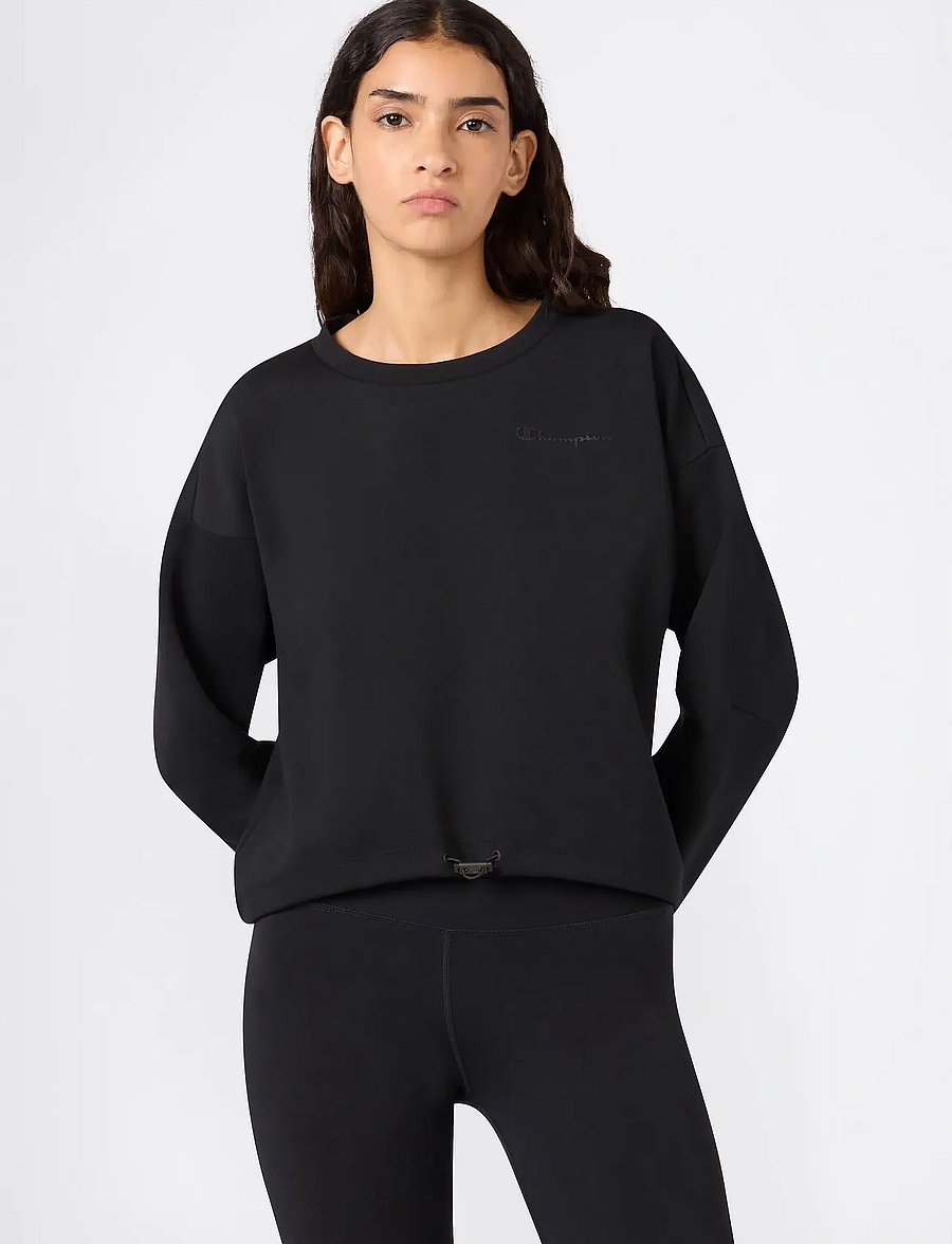 Champion - Crewneck Sweatshirt - dressipluusid - black beauty - 0