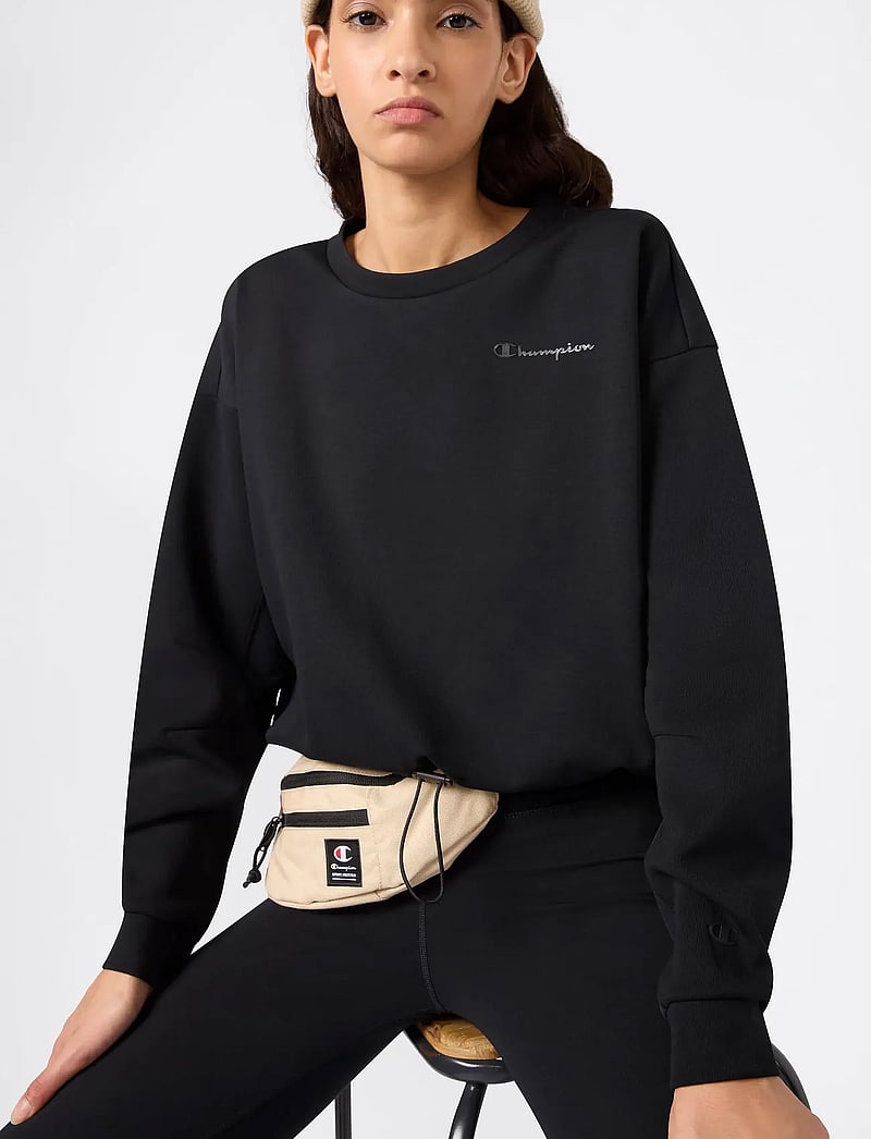 Champion - Crewneck Sweatshirt - yläosat - black beauty - 4