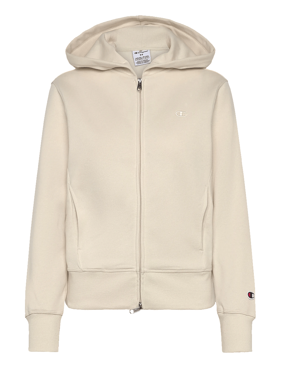 Champion - Full Zip Hoodie Sweatshirt - ivory canvas - 1