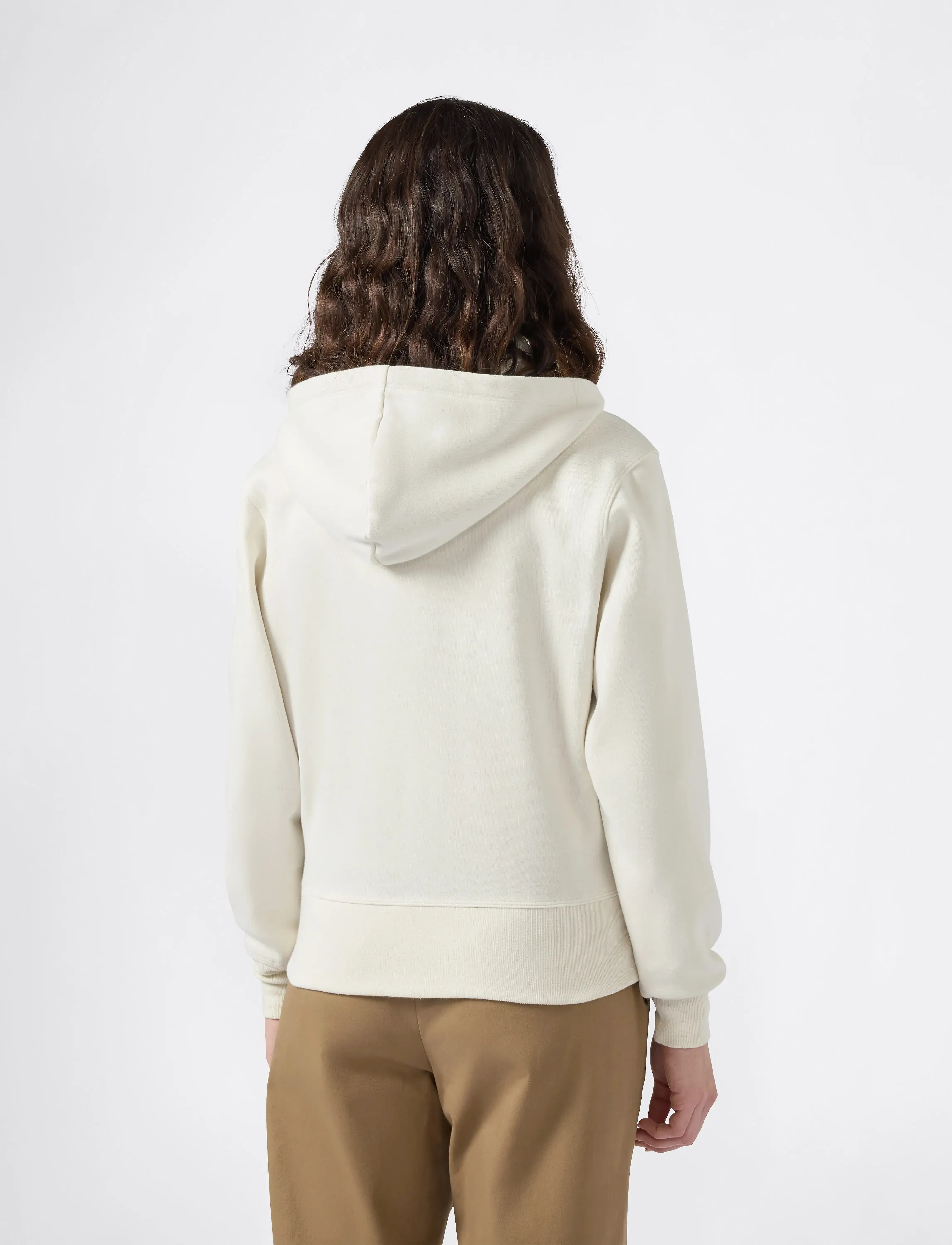 Champion - Full Zip Hoodie Sweatshirt - ivory canvas - 3