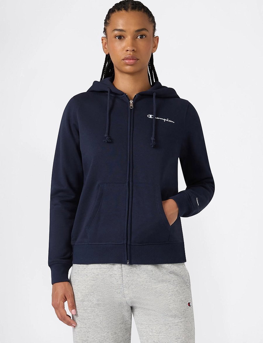 Champion - Full Zip Hoodie Sweatshirt - bs501-nny-ns - 0