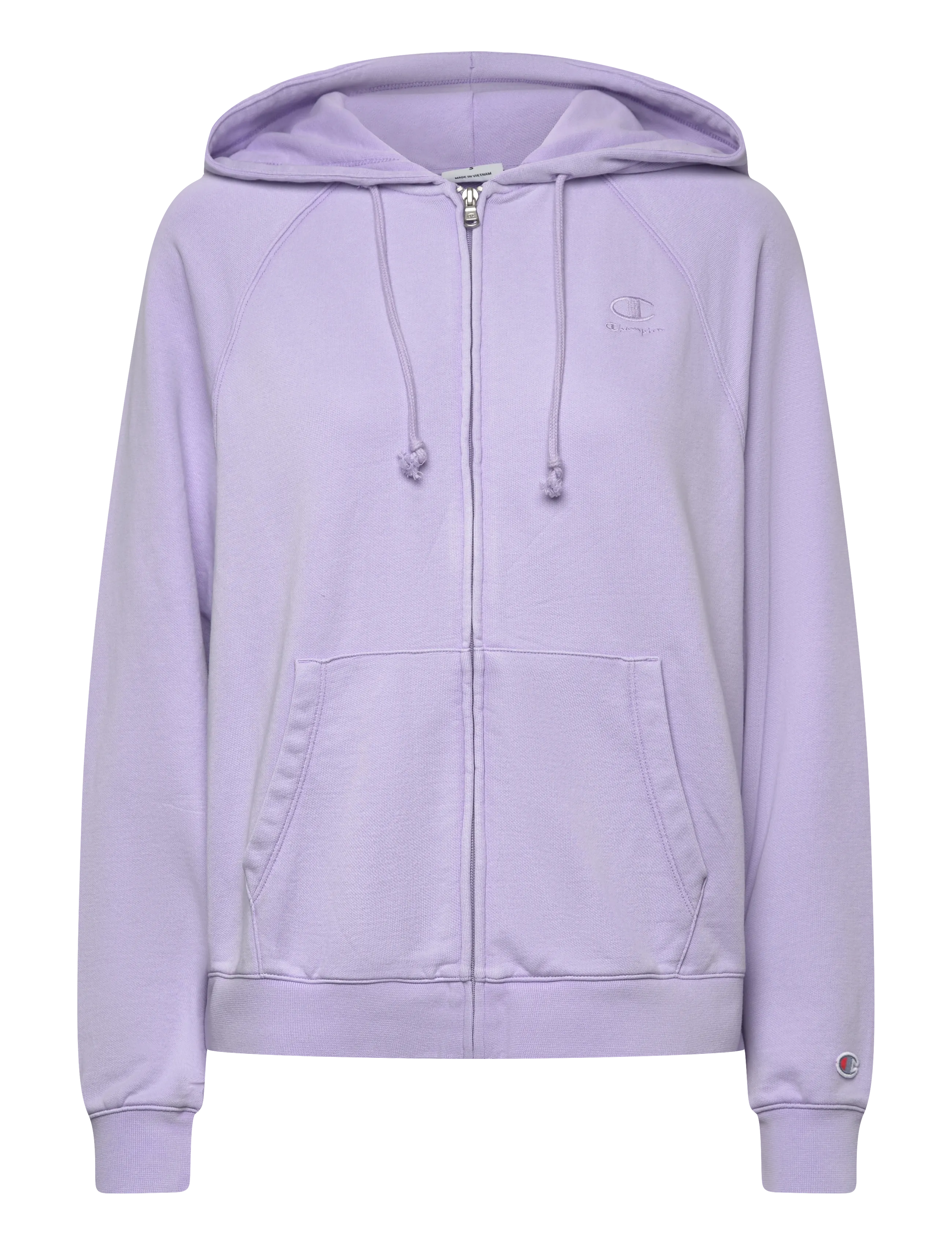 Champion Full Zip Hoodie Sweatshirt, L, Purple, Sport Sweatshirts & Hoodies > Sport Hoodies, Dame