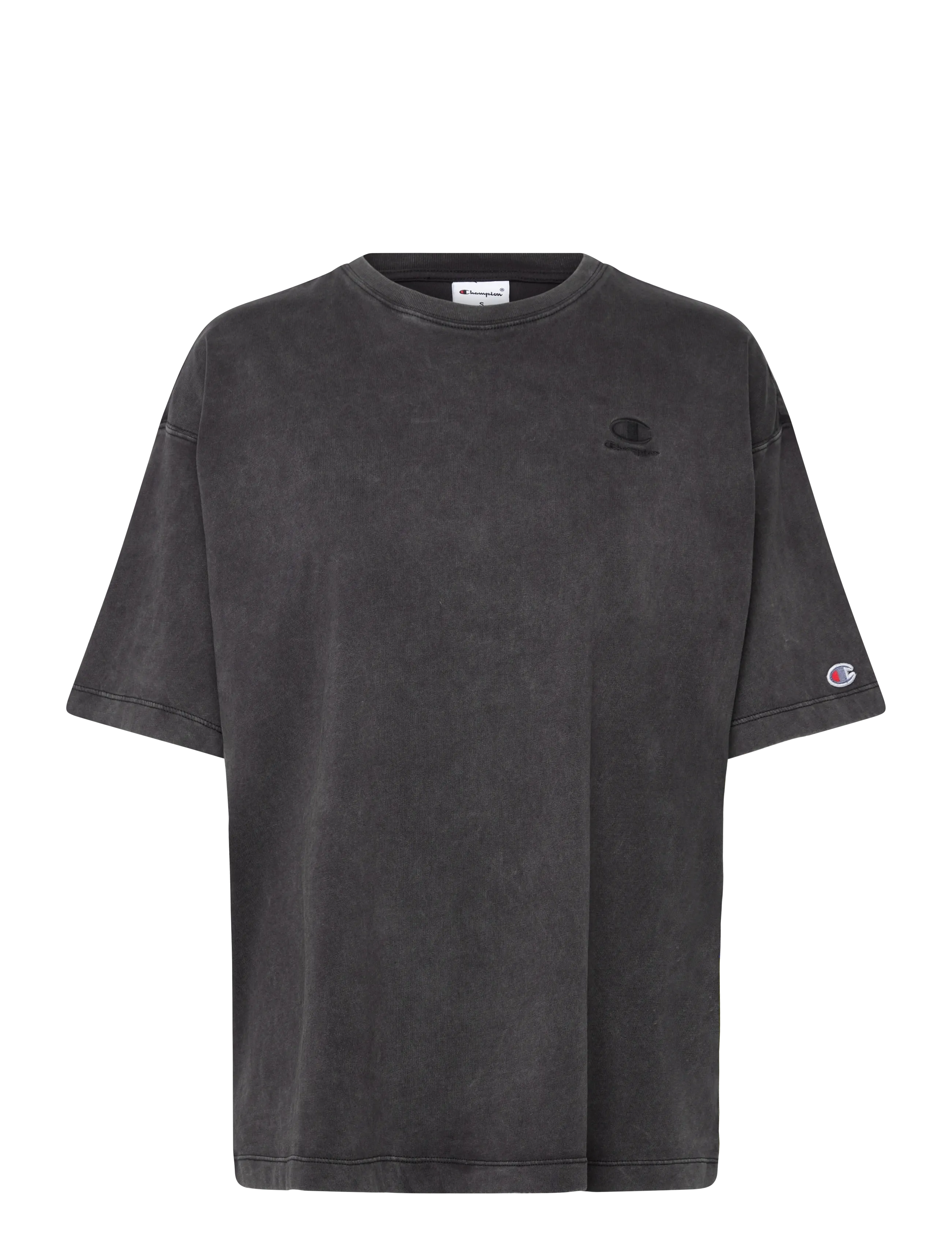Champion Crewneck T-Shirt, XL, Grey, Sports Overdele & T-shirts > Sport T-shirts, Dame