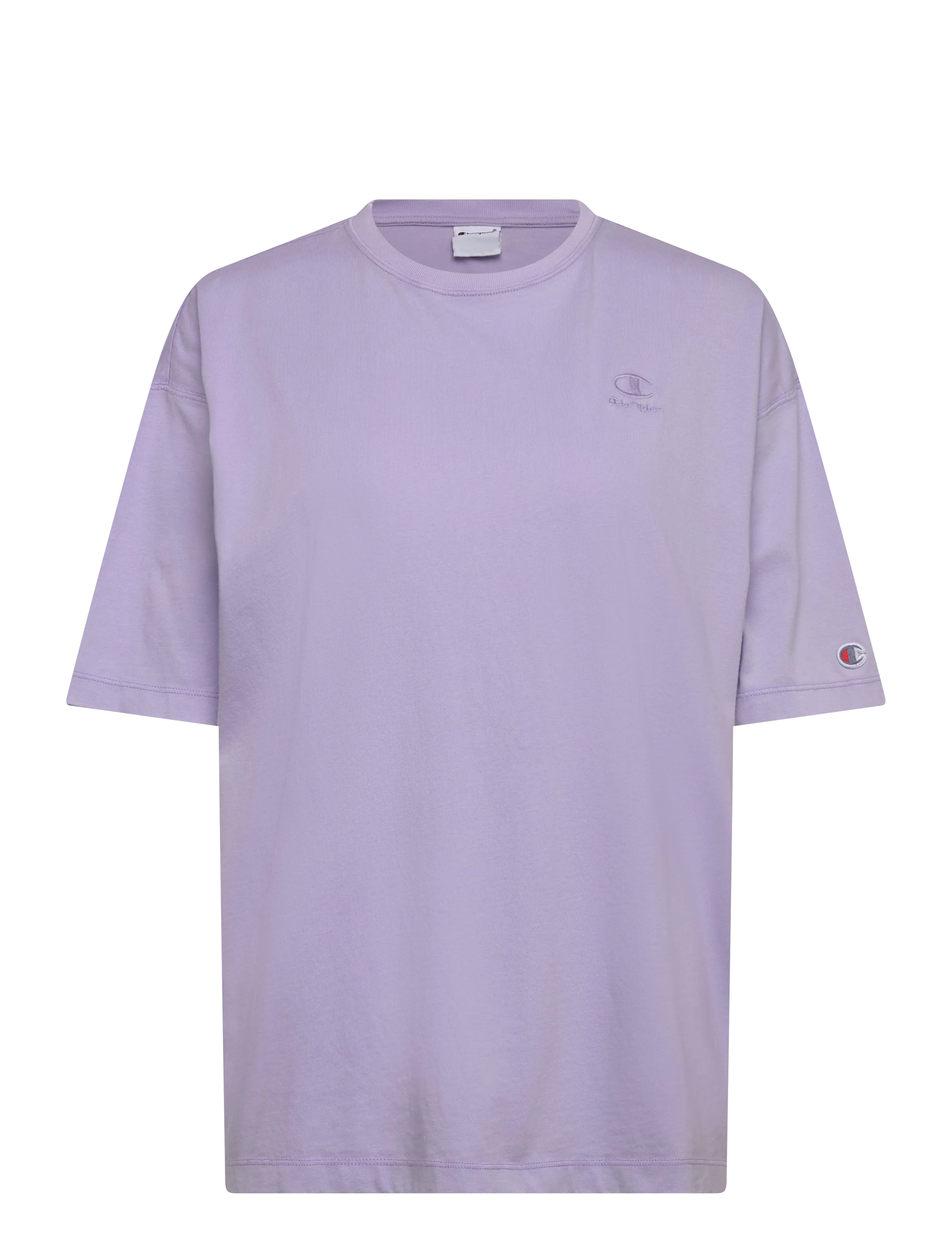Champion Crewneck T-Shirt, S, Purple, Sports Overdele & T-shirts > Sport T-shirts, Dame