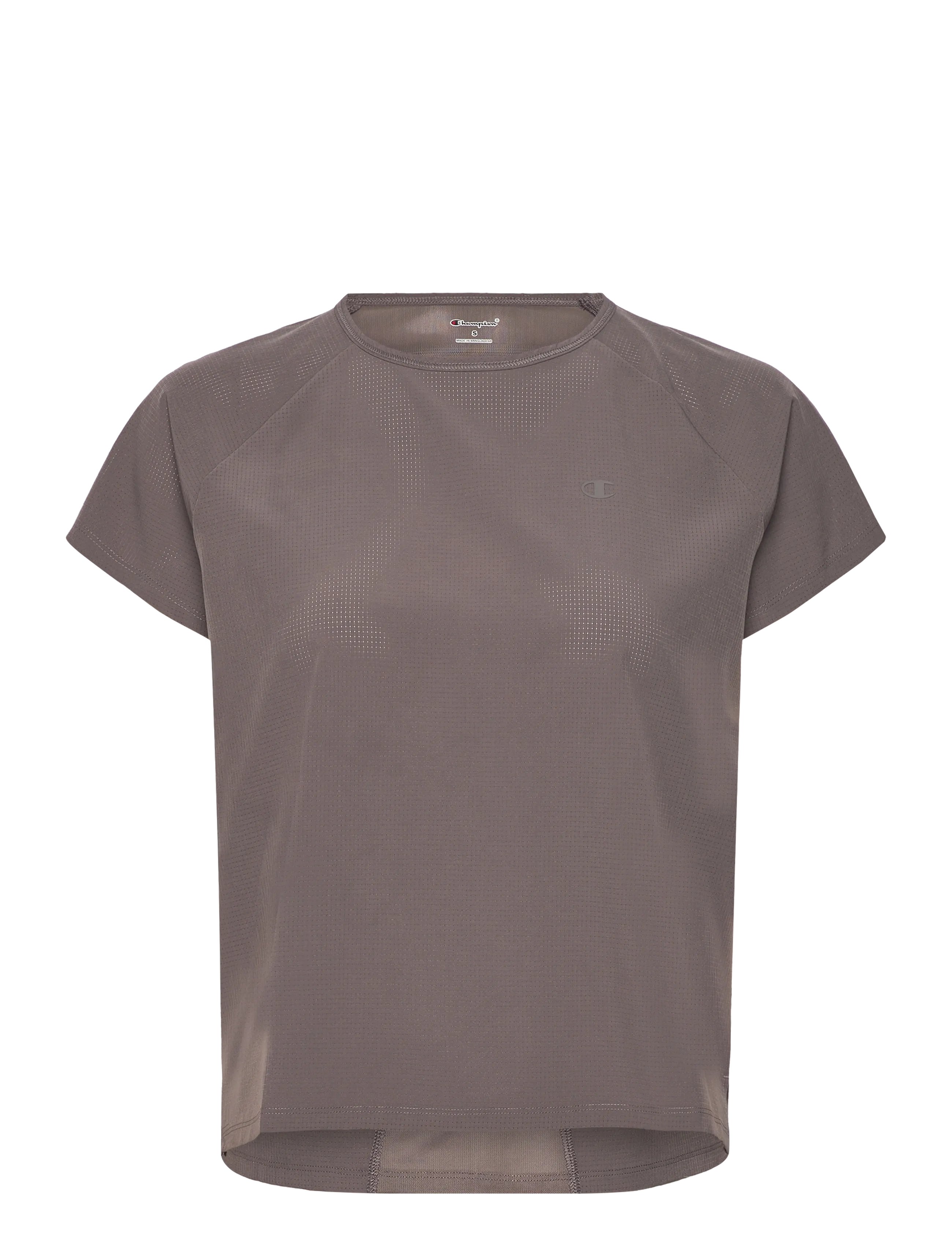 Champion Crewneck T-Shirt, M, Brown, Sports Overdele & T-shirts > Sport T-shirts, Dame
