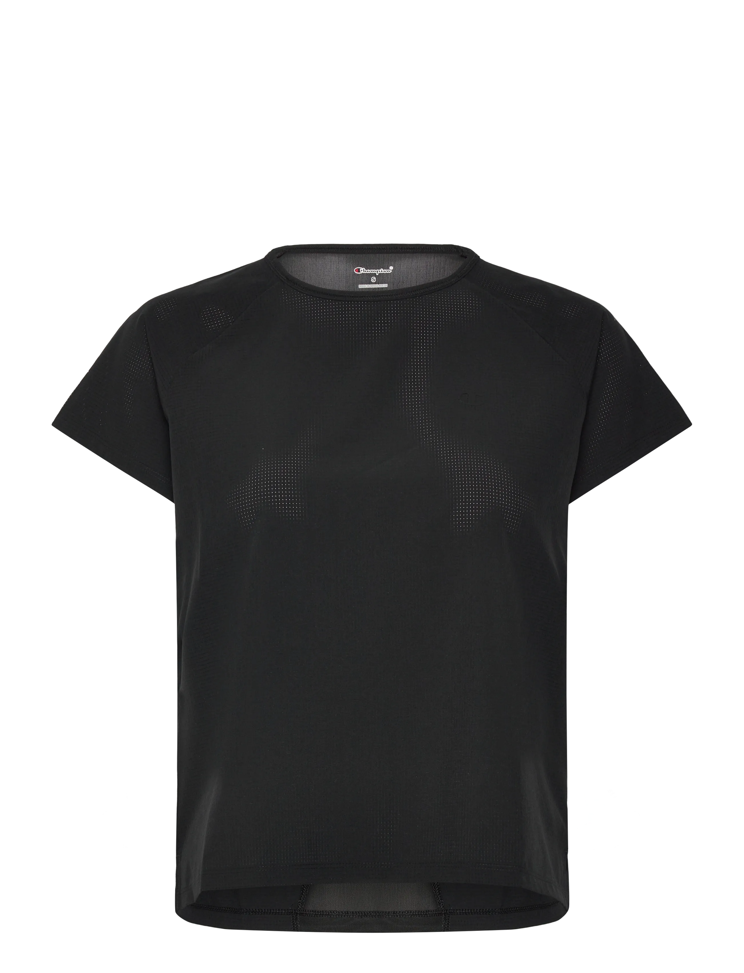 Champion Crewneck T-Shirt, M, Black, Sports Overdele & T-shirts > Sport T-shirts, Dame