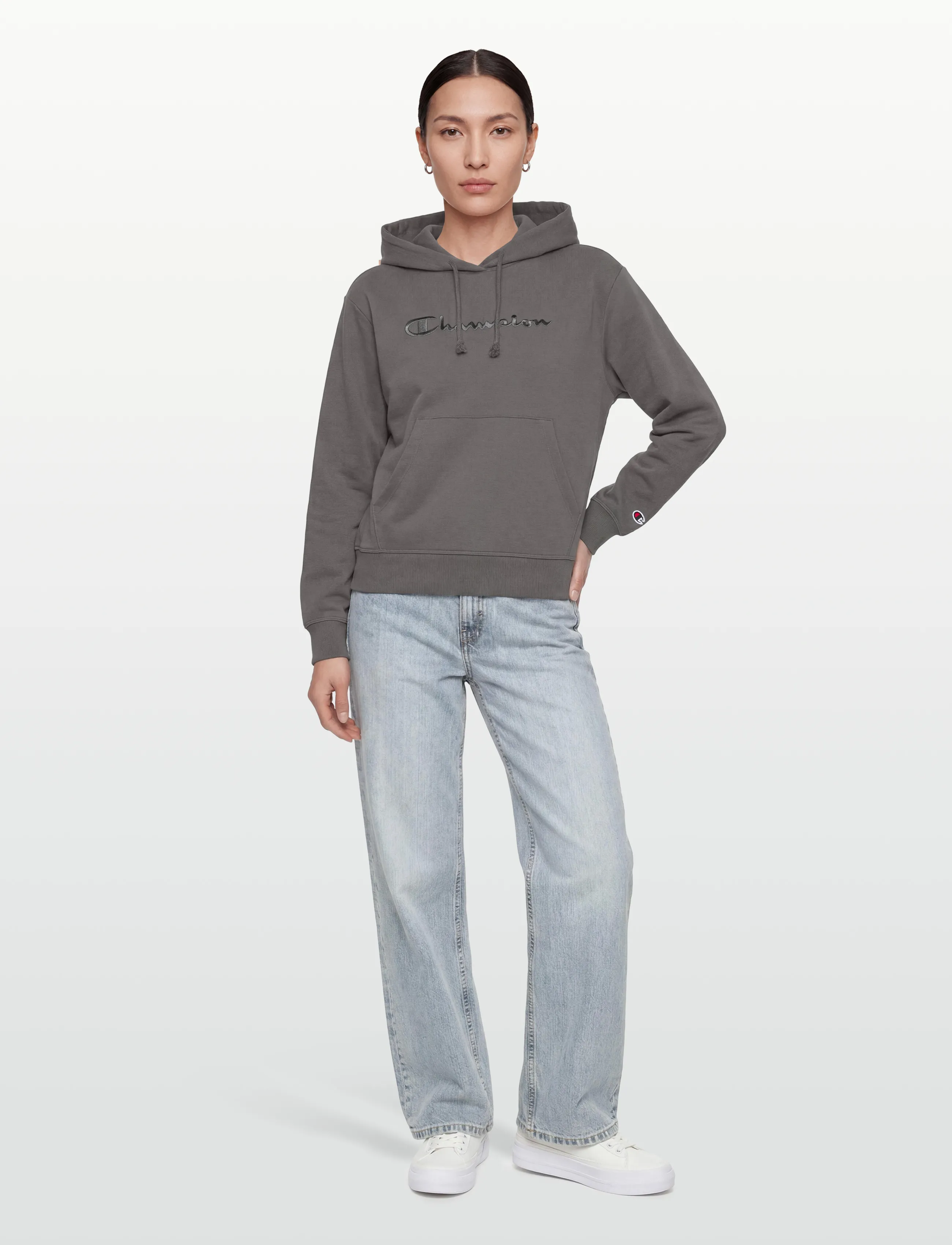 Champion - Hooded Sweatshirt - peysur - es514-dgg - 0
