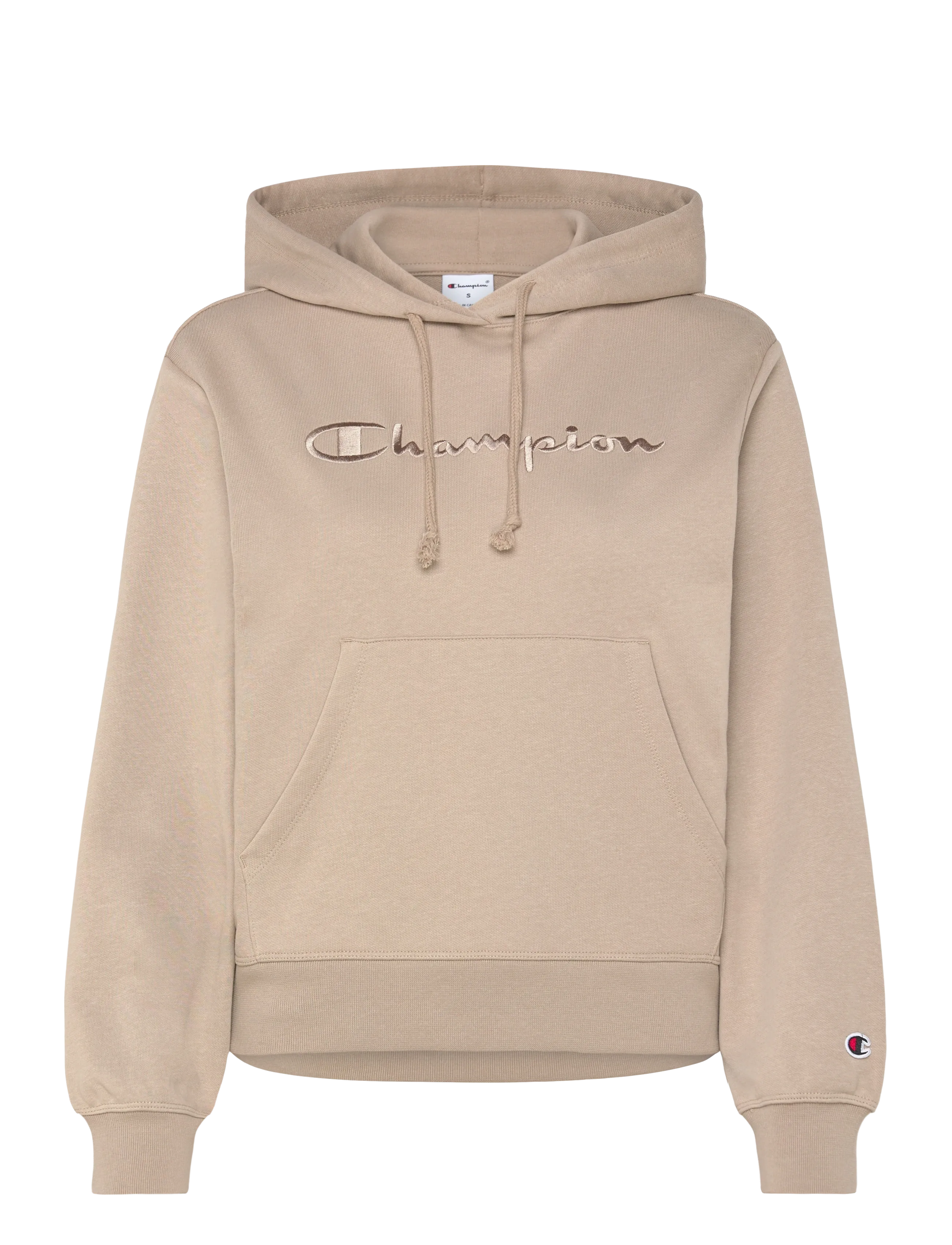 Champion Hooded Sweatshirt - Riided - MS041-DUN / beige
