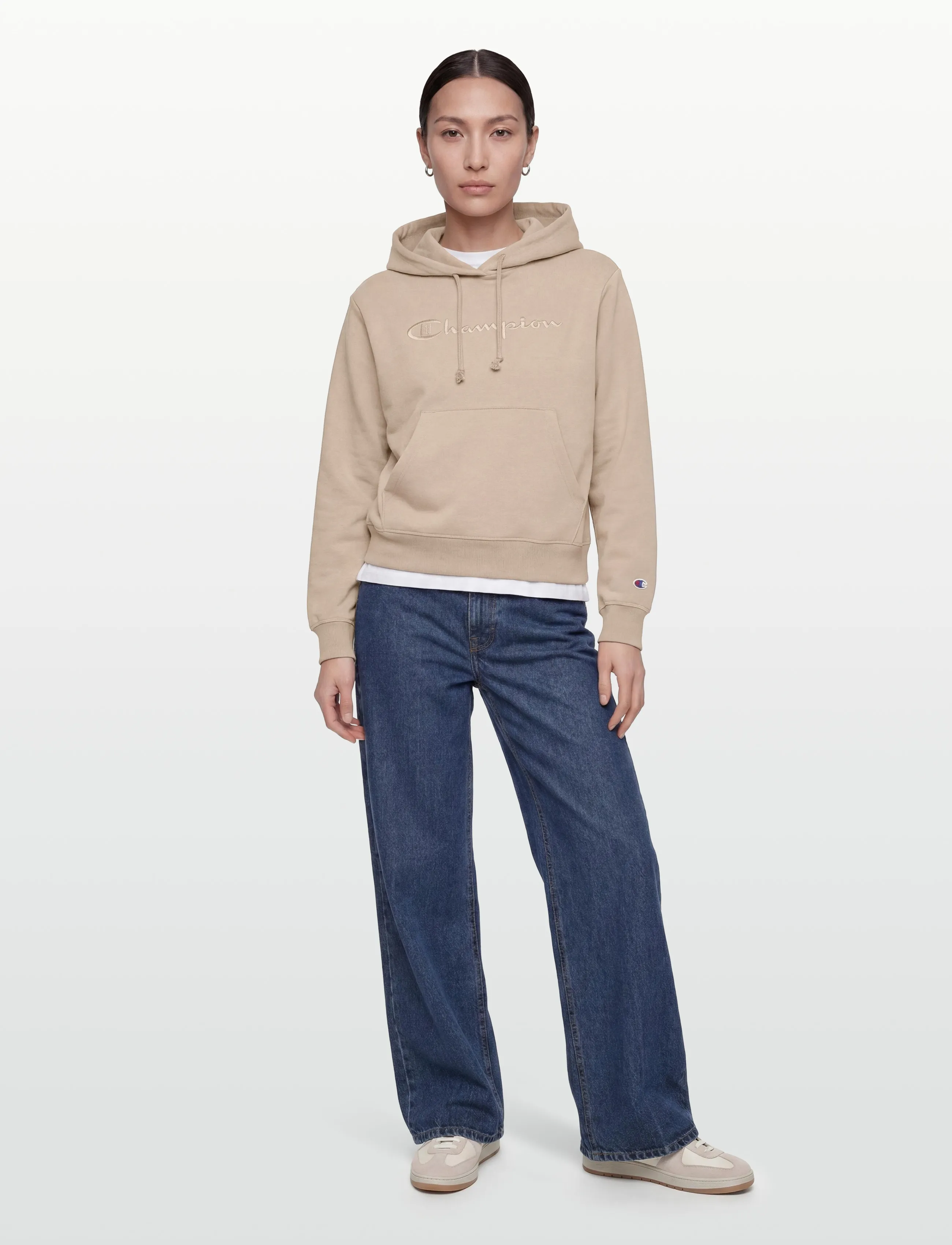 Champion - Hooded Sweatshirt - sweatshirts - ms041-dun - 0
