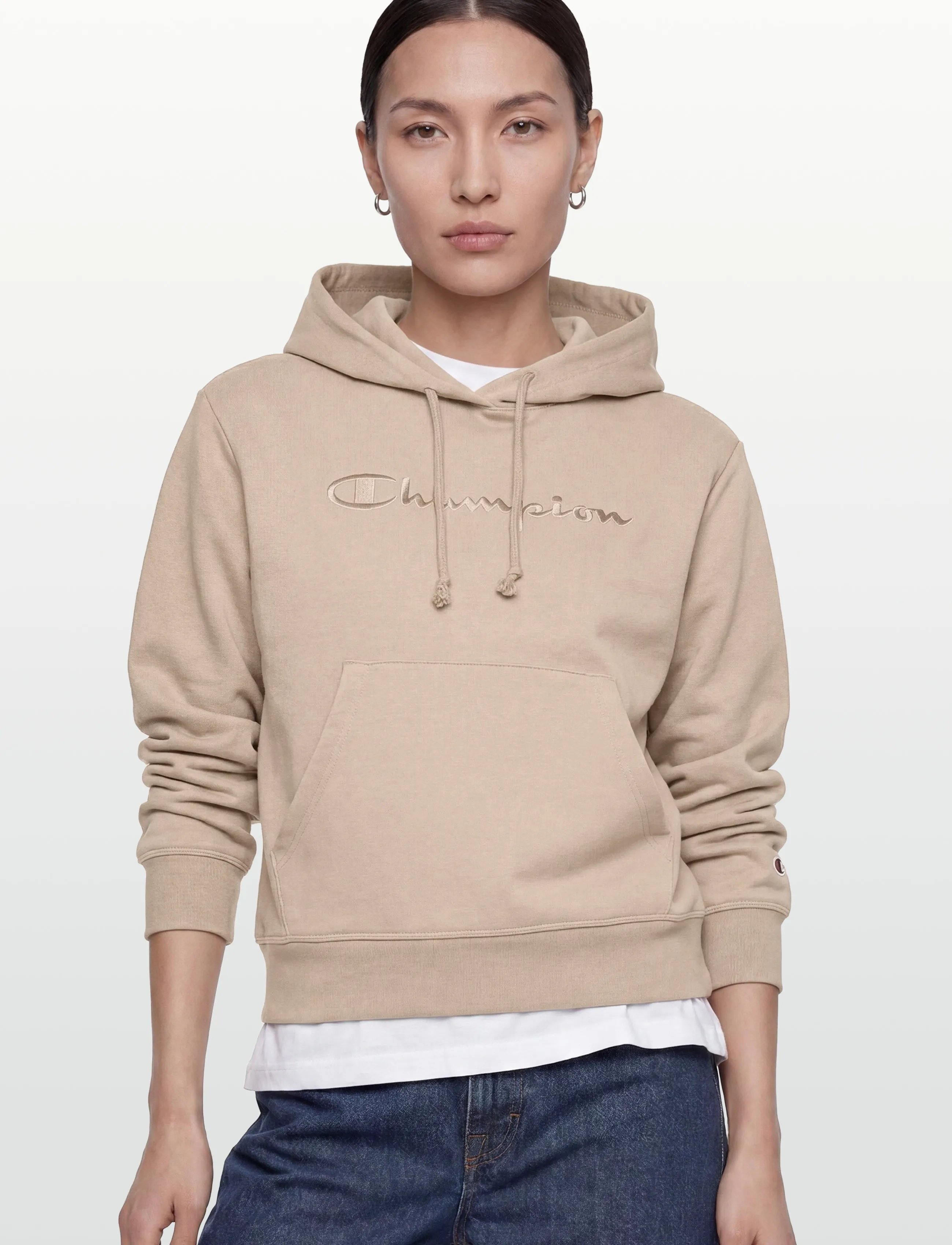 Champion - Hooded Sweatshirt - sweatshirts - ms041-dun - 3