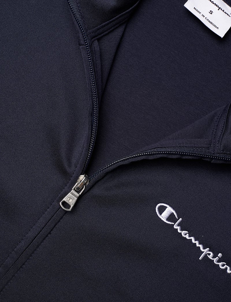 Champion - Full Zip Hoodie Sweatshirt - Överdelar - bs501-nny - 4
