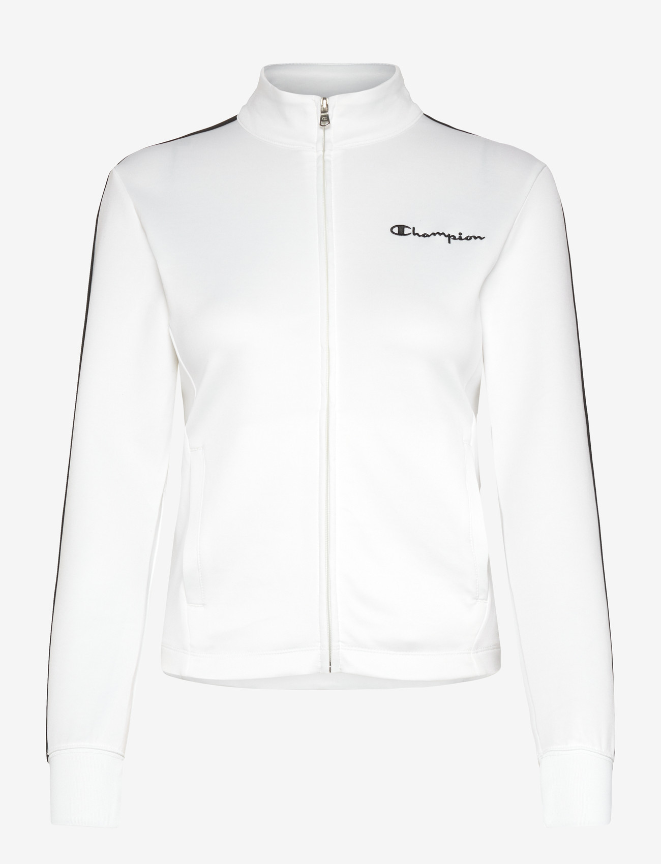 Champion - Full Zip Hoodie Sweatshirt - oberteile - ww001-wht - 0