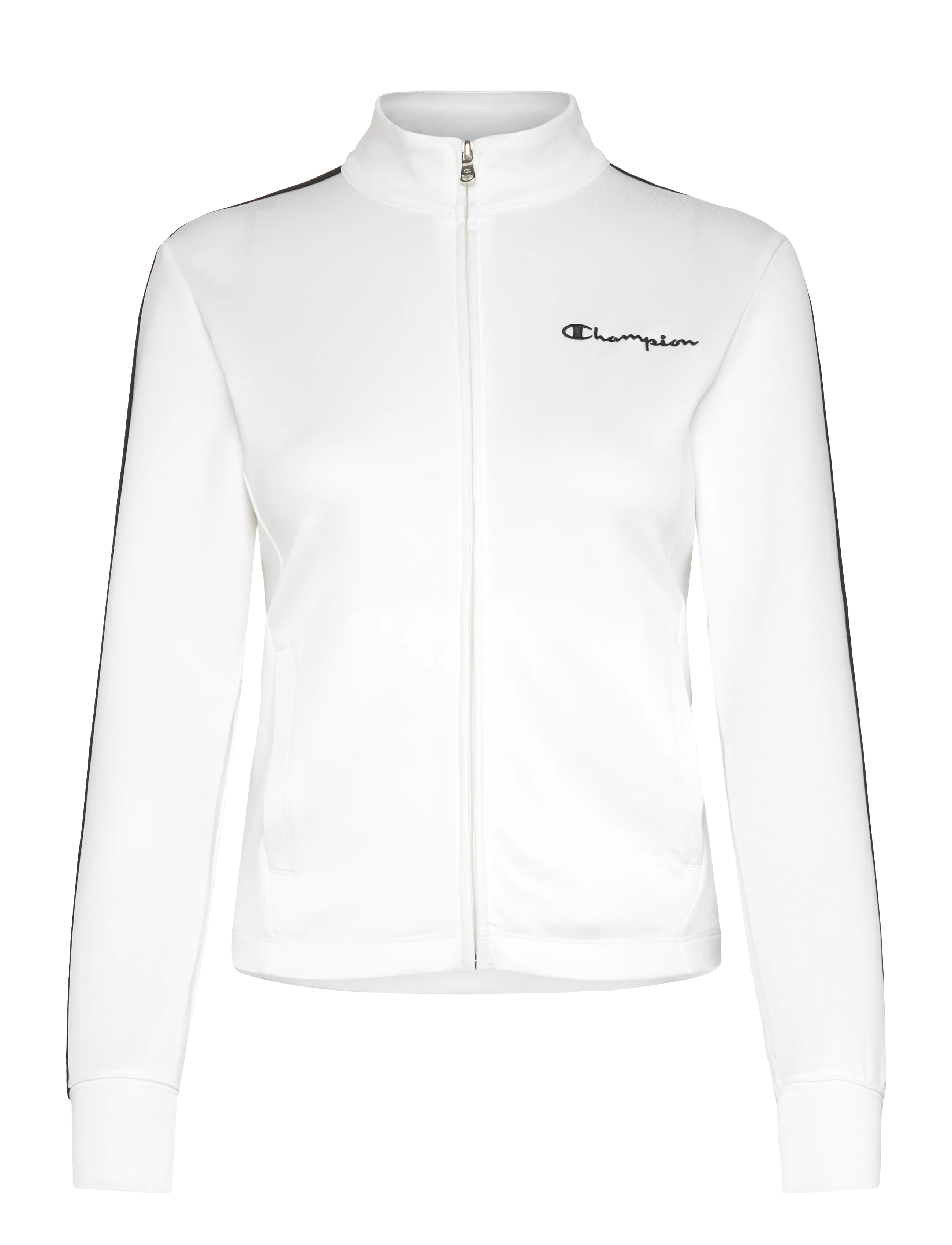 Champion - Full Zip Hoodie Sweatshirt - tops - ww001-wht - 0