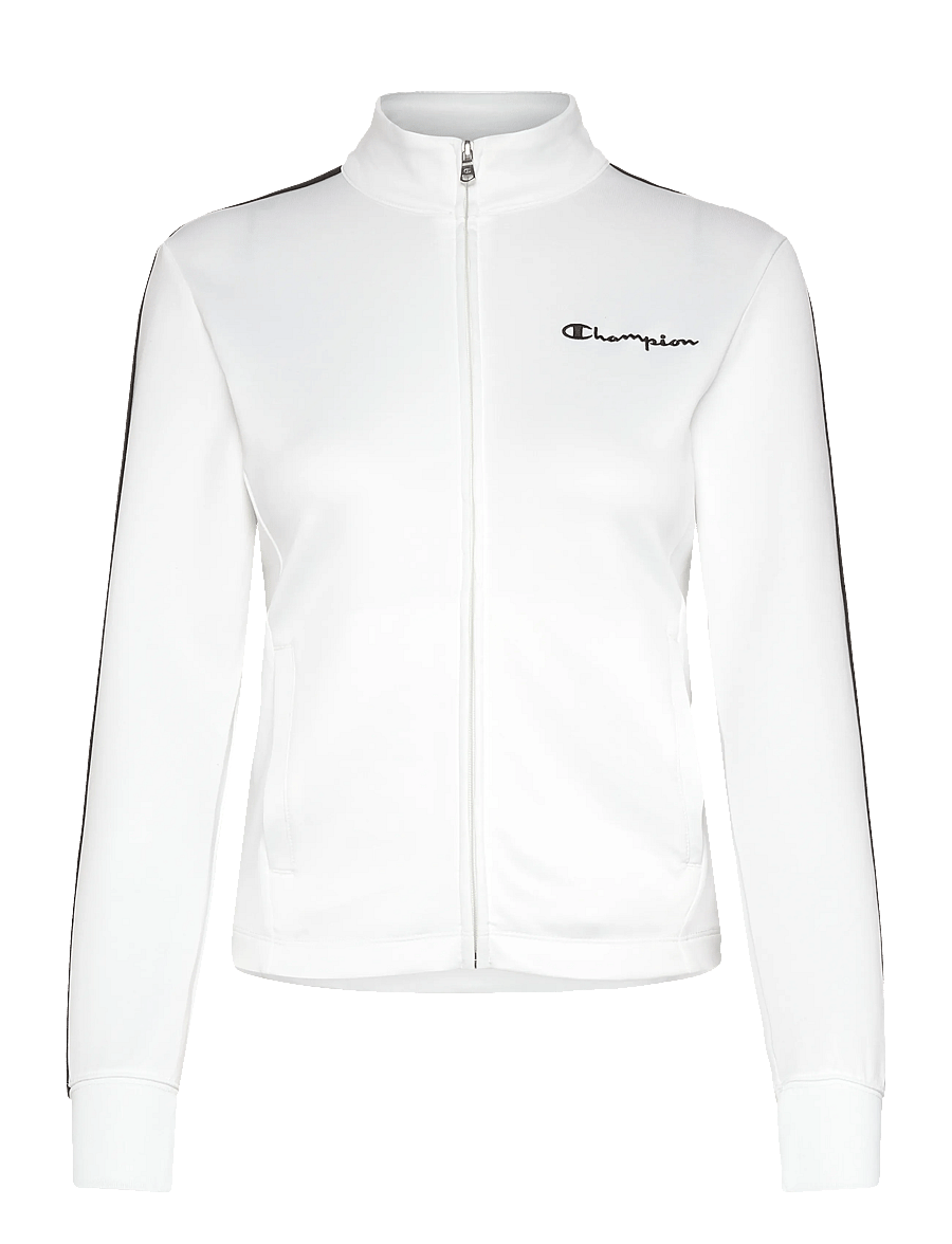 Champion - Full Zip Hoodie Sweatshirt - tops - ww001-wht - 0