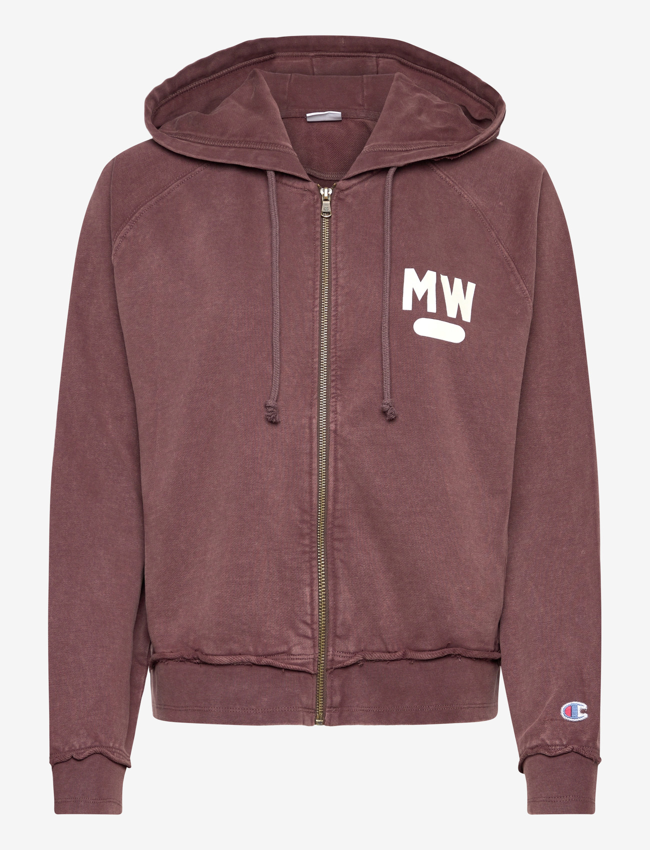 Champion - Hooded Full Zip Sweatshirt - oberteile - ms503-choc - 0