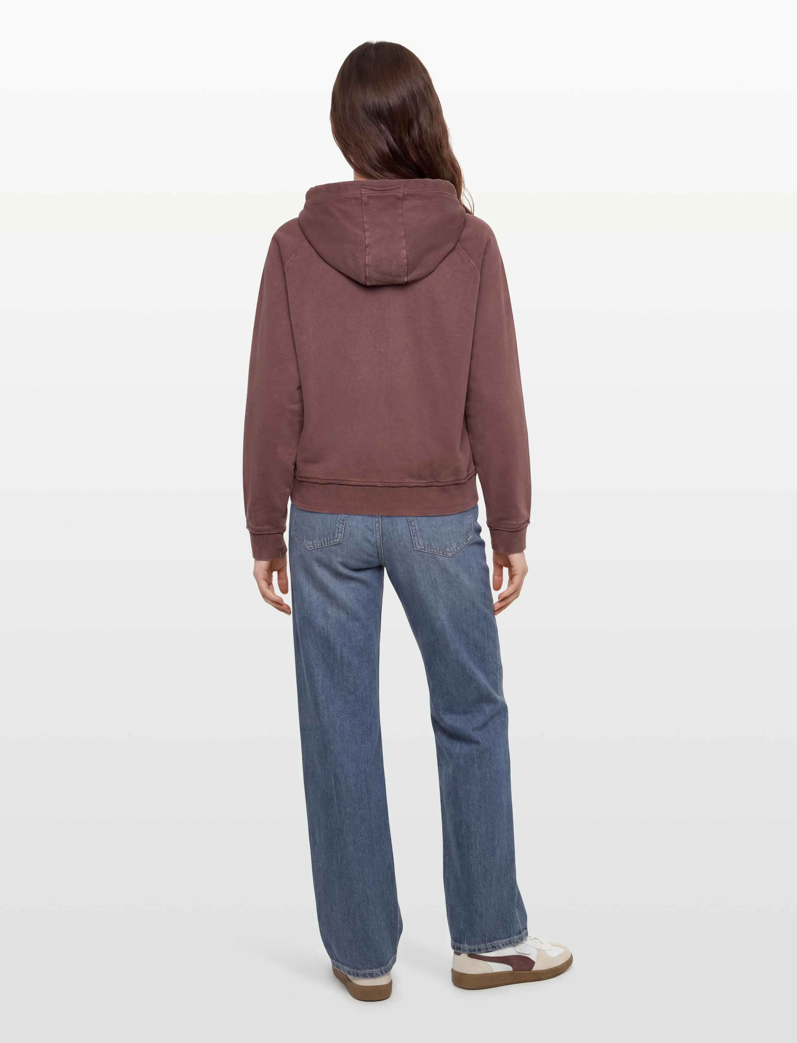 Champion - Hooded Full Zip Sweatshirt - sweatshirts - ms503-choc - 4