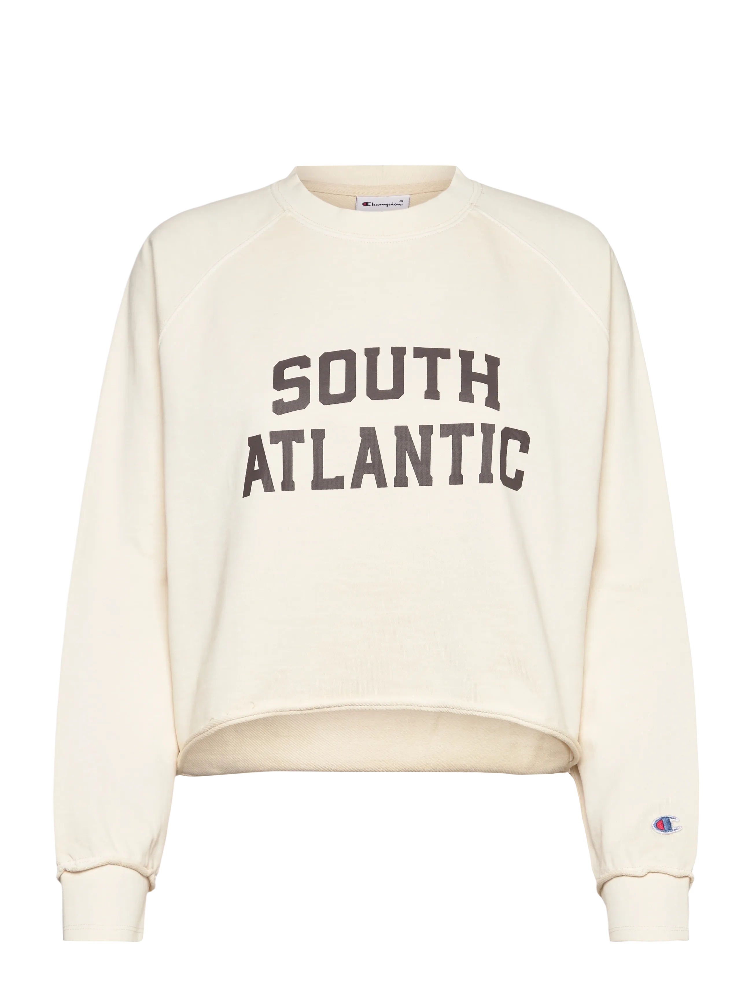 Champion Crewneck Croptop Sweatshirt - Champion - YS047-SNS / cream