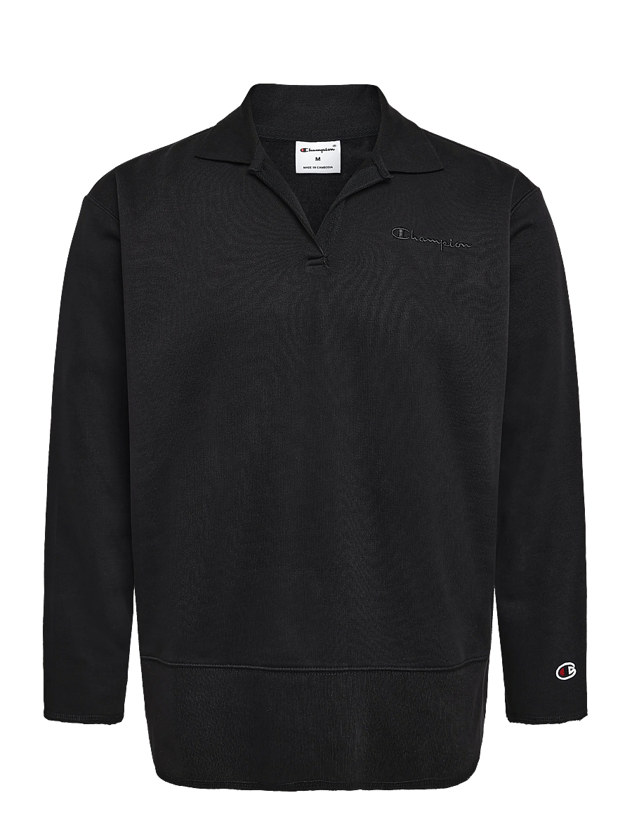 Champion - Polo Neck Sweatshirt - Överdelar - kk001-nbk - 1