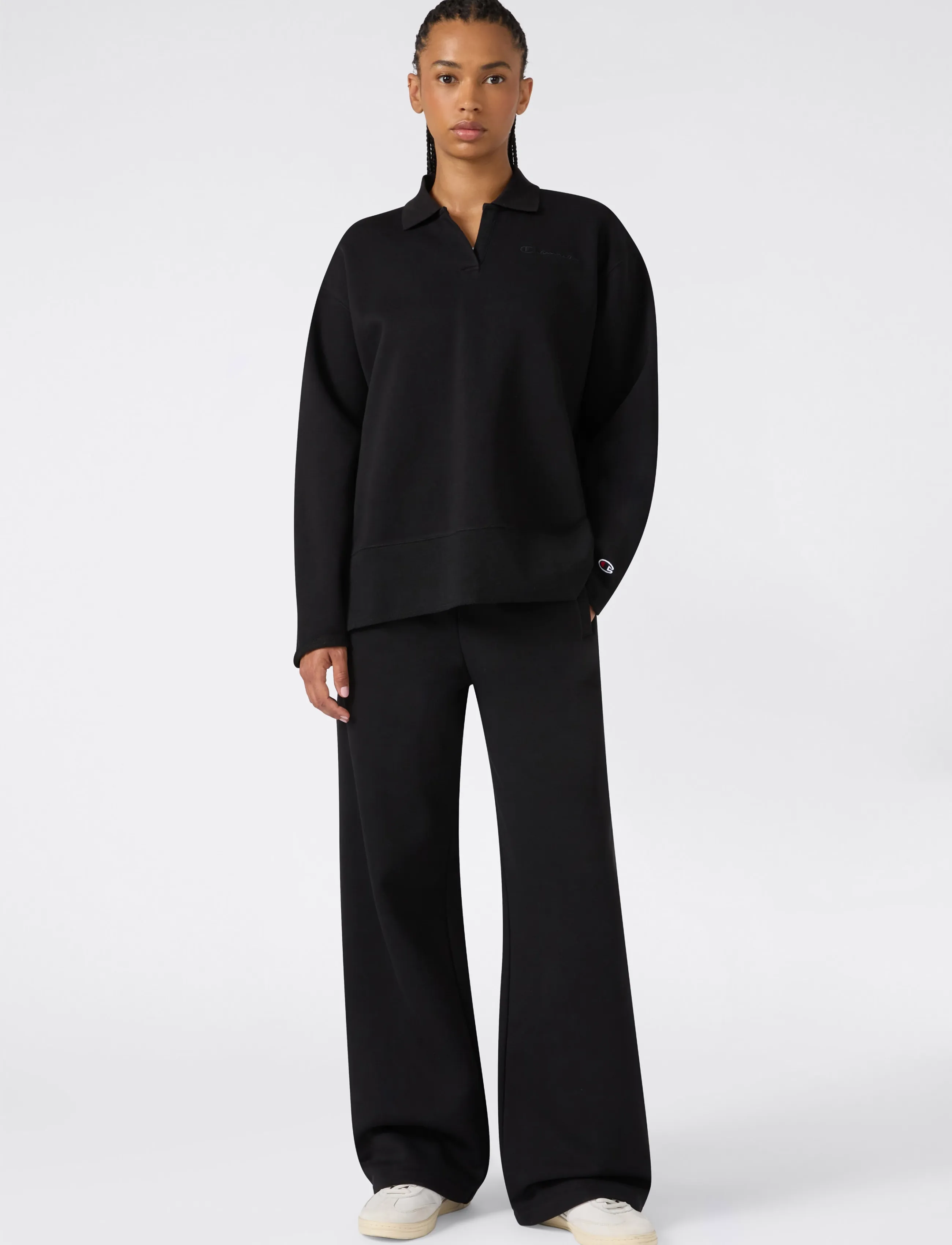 Polo Neck Sweatshirt