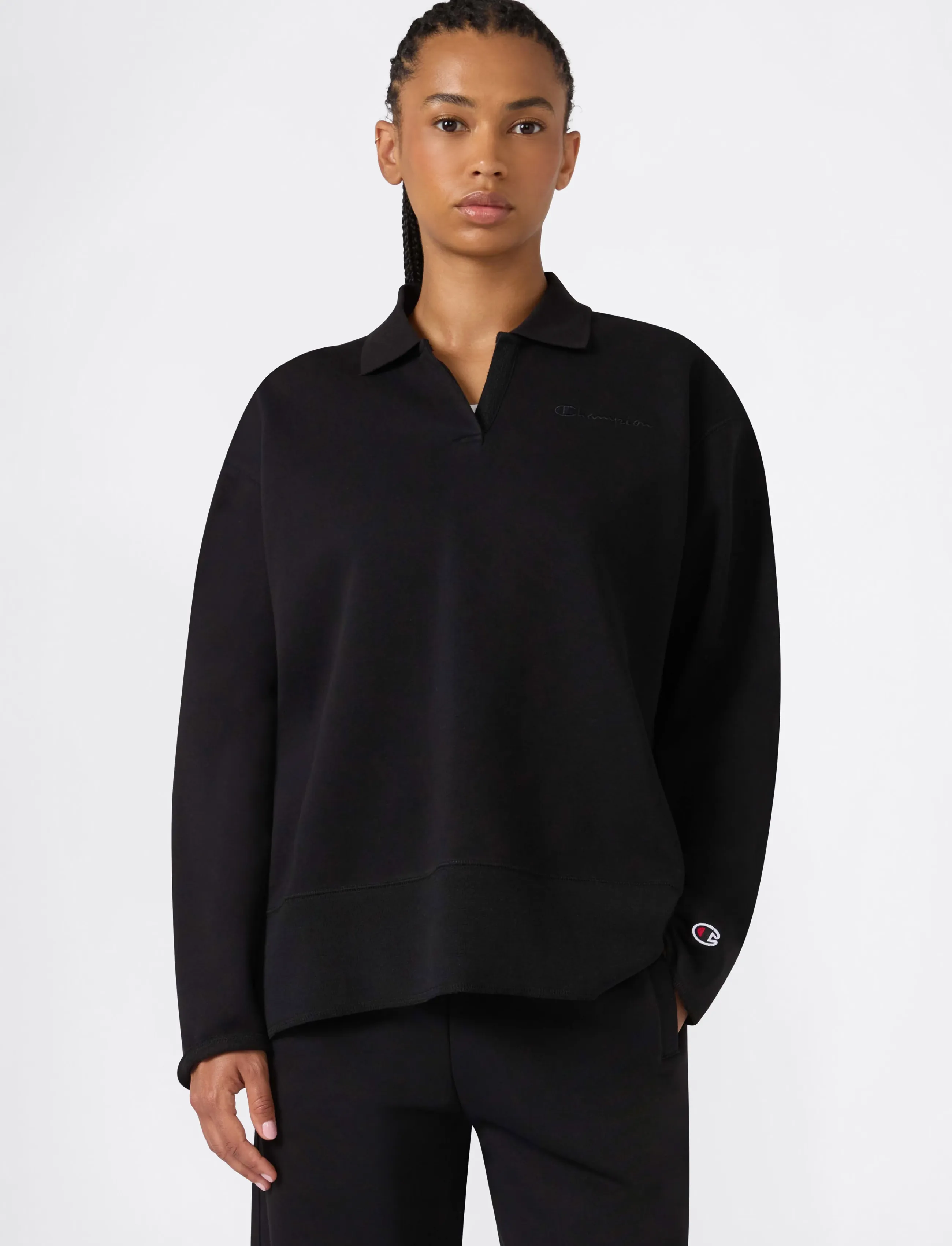 Polo Neck Sweatshirt 2