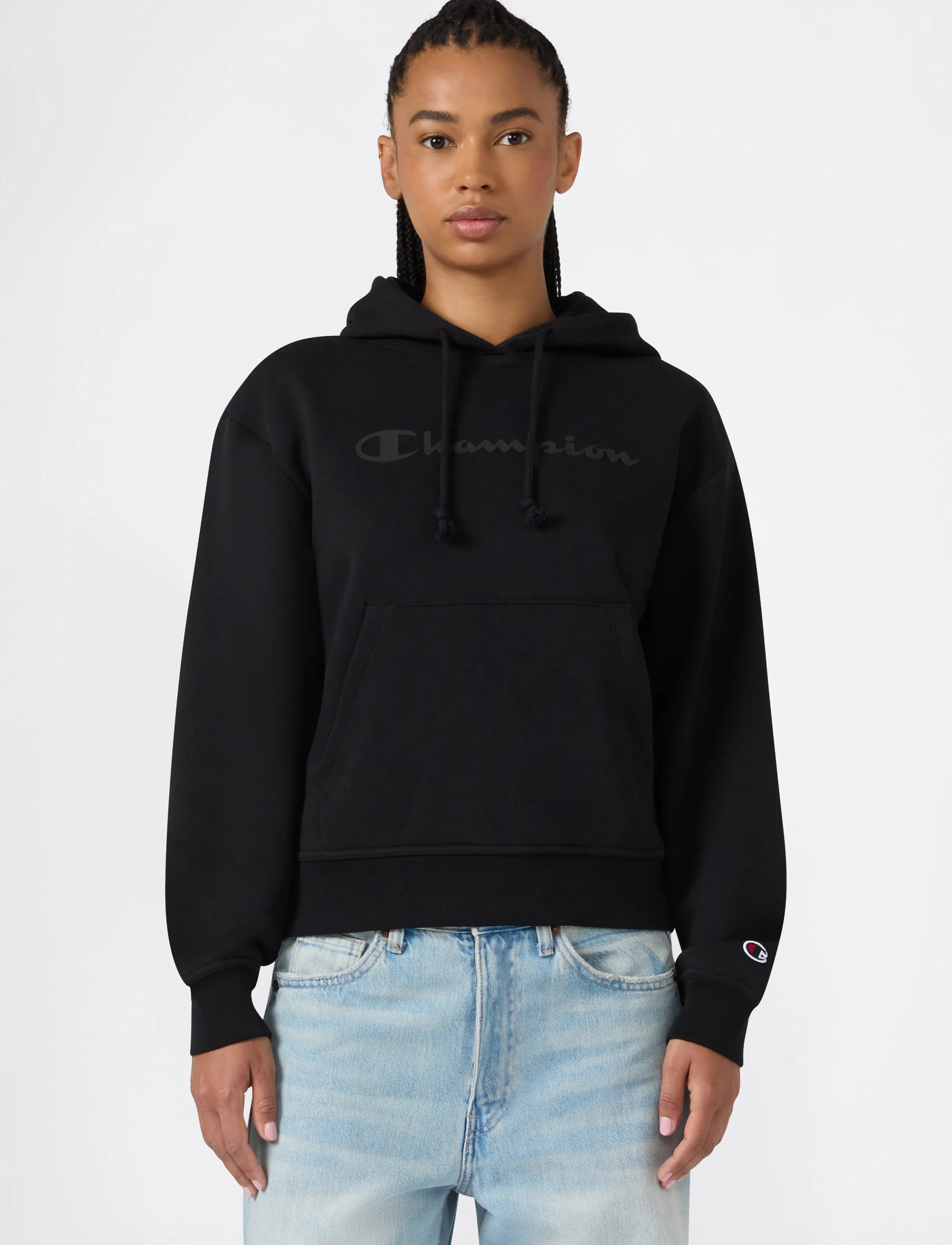 Champion - Hooded Sweatshirt - huvtröjor - kk001-nbk - 3