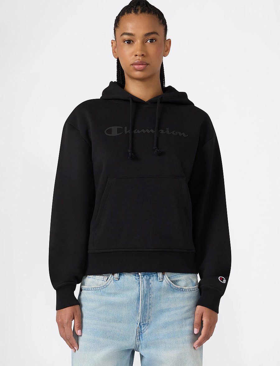 Champion - Hooded Sweatshirt - huvtröjor - kk001-nbk - 3