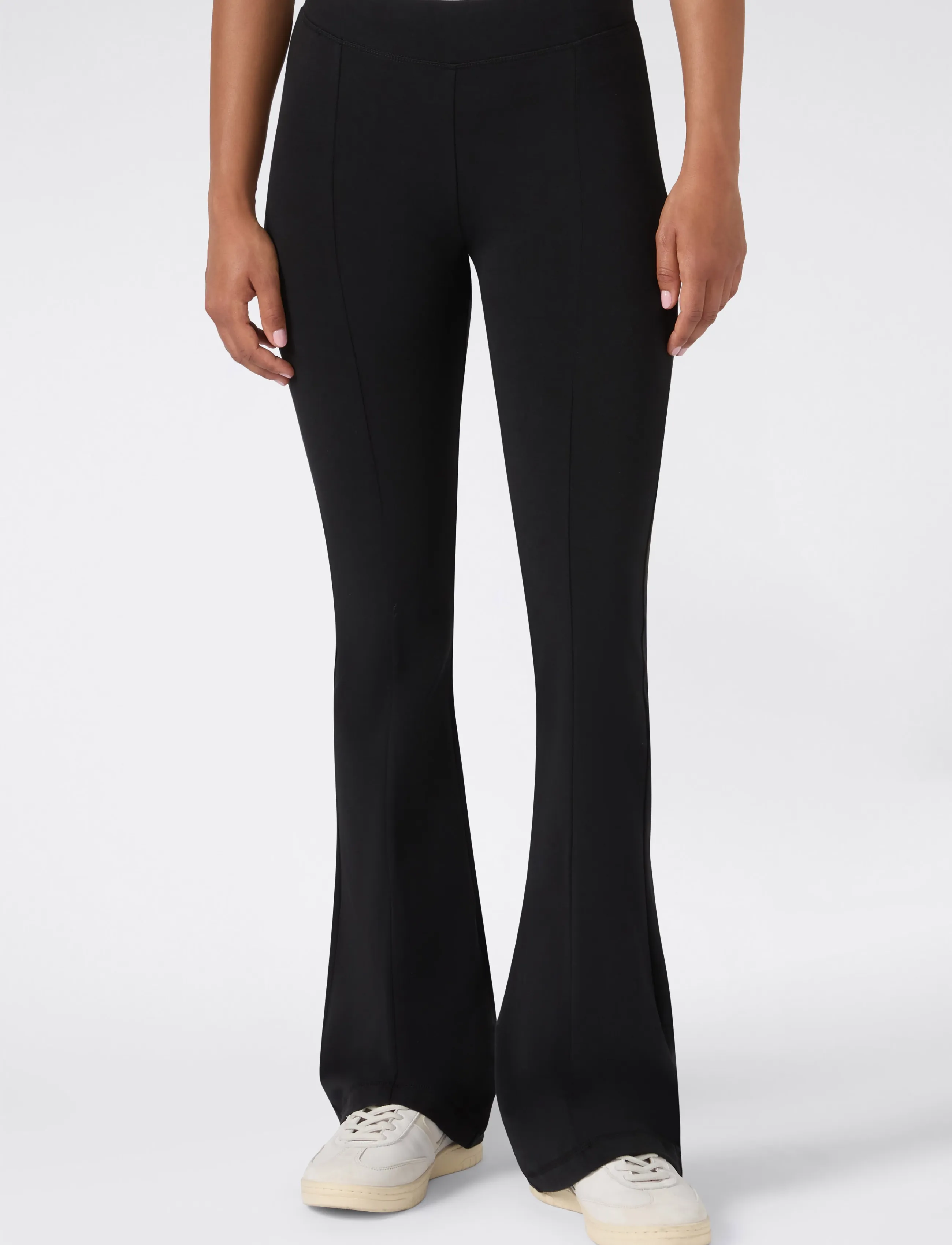 Champion Flare Leggings, Damen, Flare Leggings, Schwarz, Gr.S