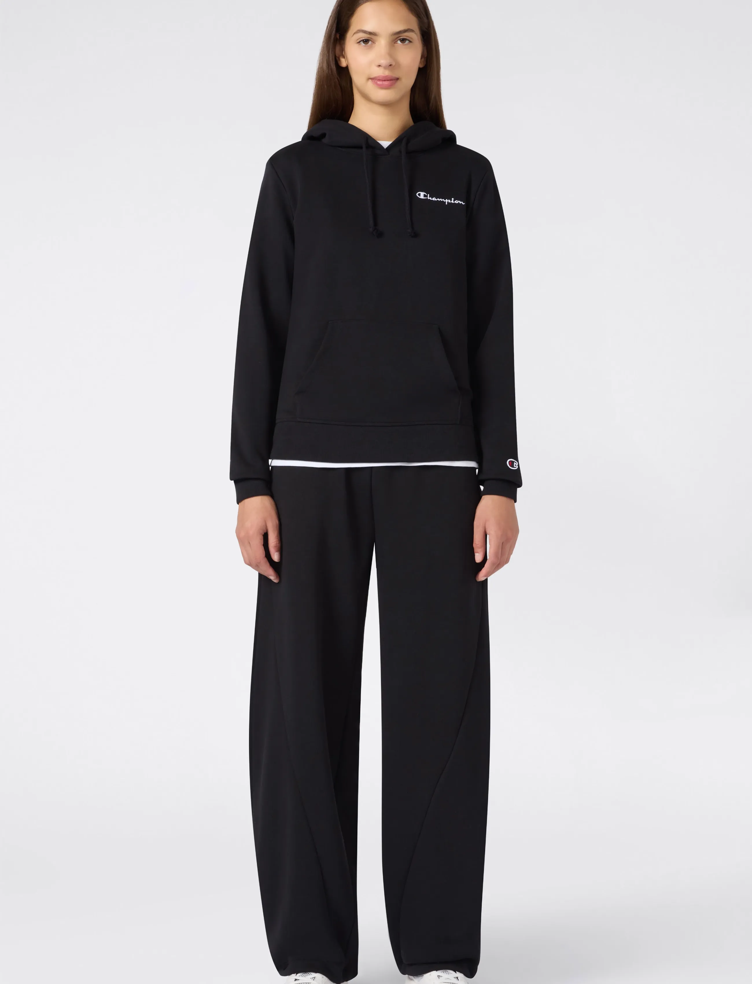 Champion - Barrel Leg Drawstrings Pants - casual trousers - kk001-nbk - 4