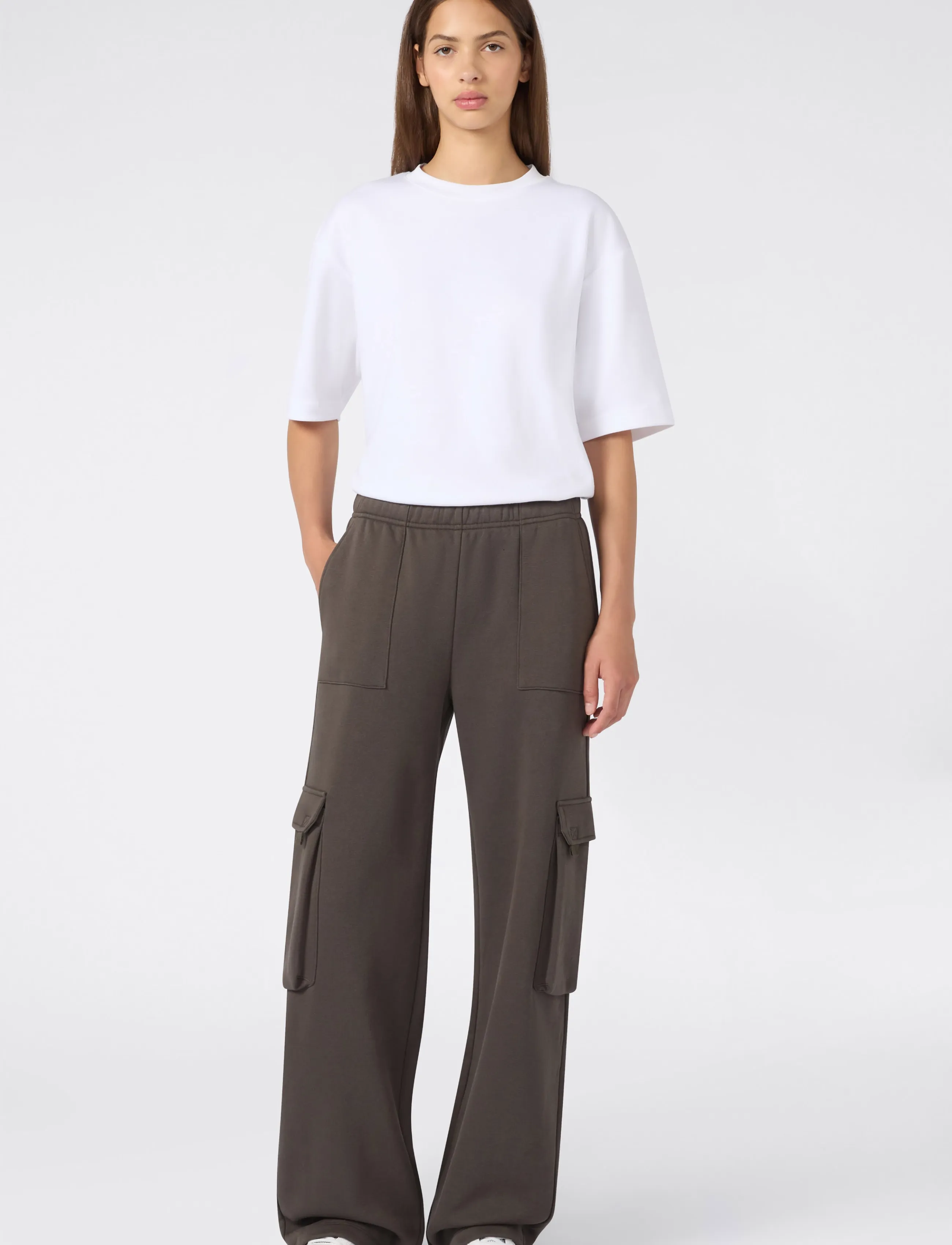 Champion Cargo Pants, Kvinder, Cargo Bukser, Kakigrøn, Str: M