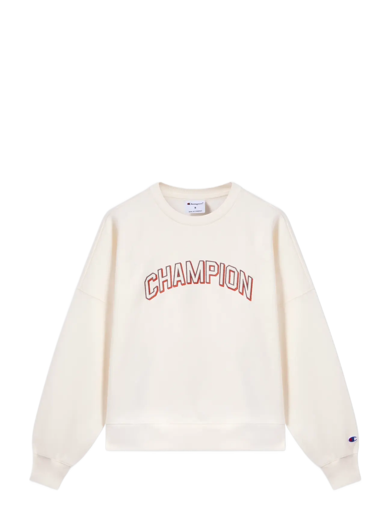 Champion Crewneck Sweatshirt - Sweatshirts - YS084-EGT / cream