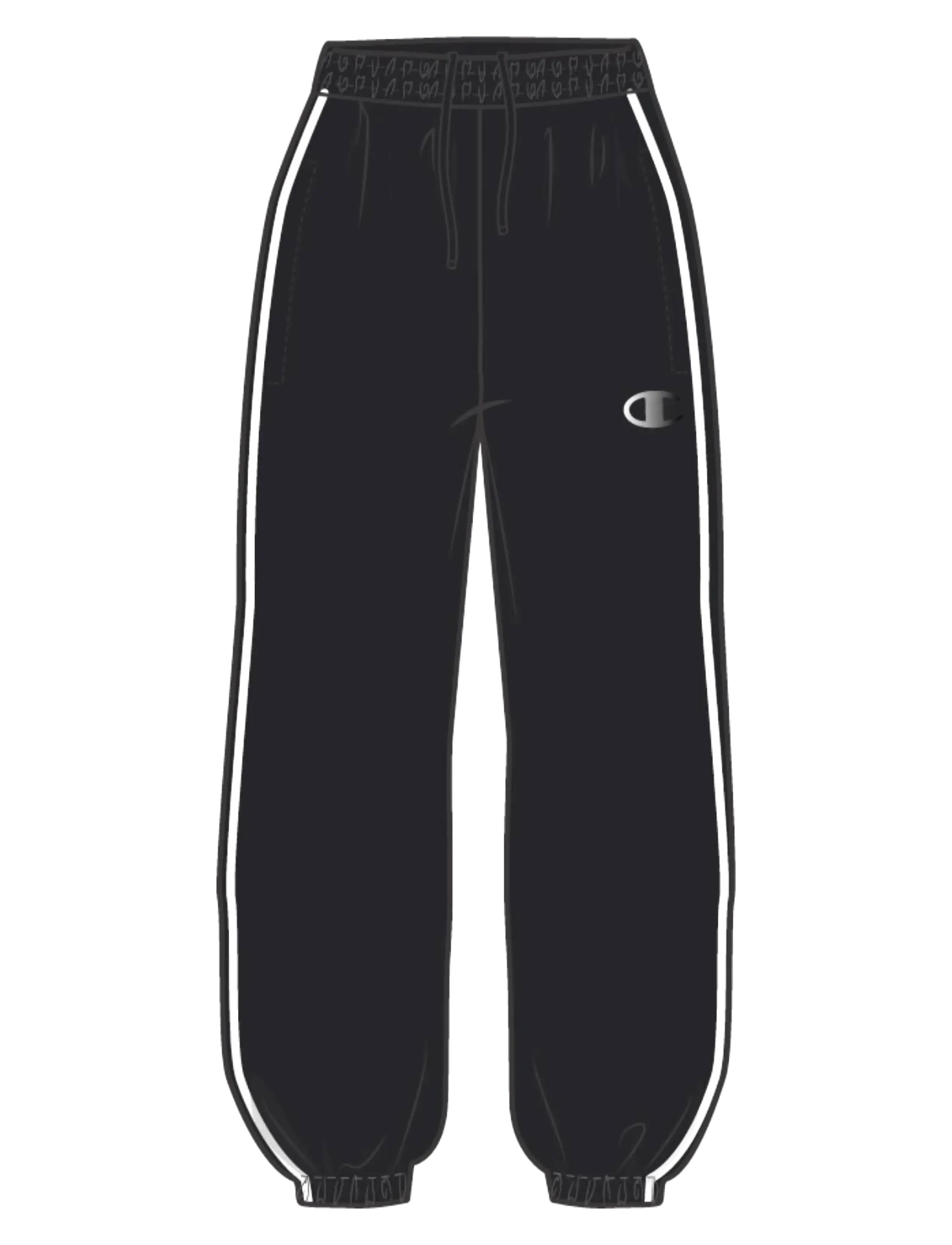 Champion Elastic Cuff Pants - Hosen - KK001-NBK / black