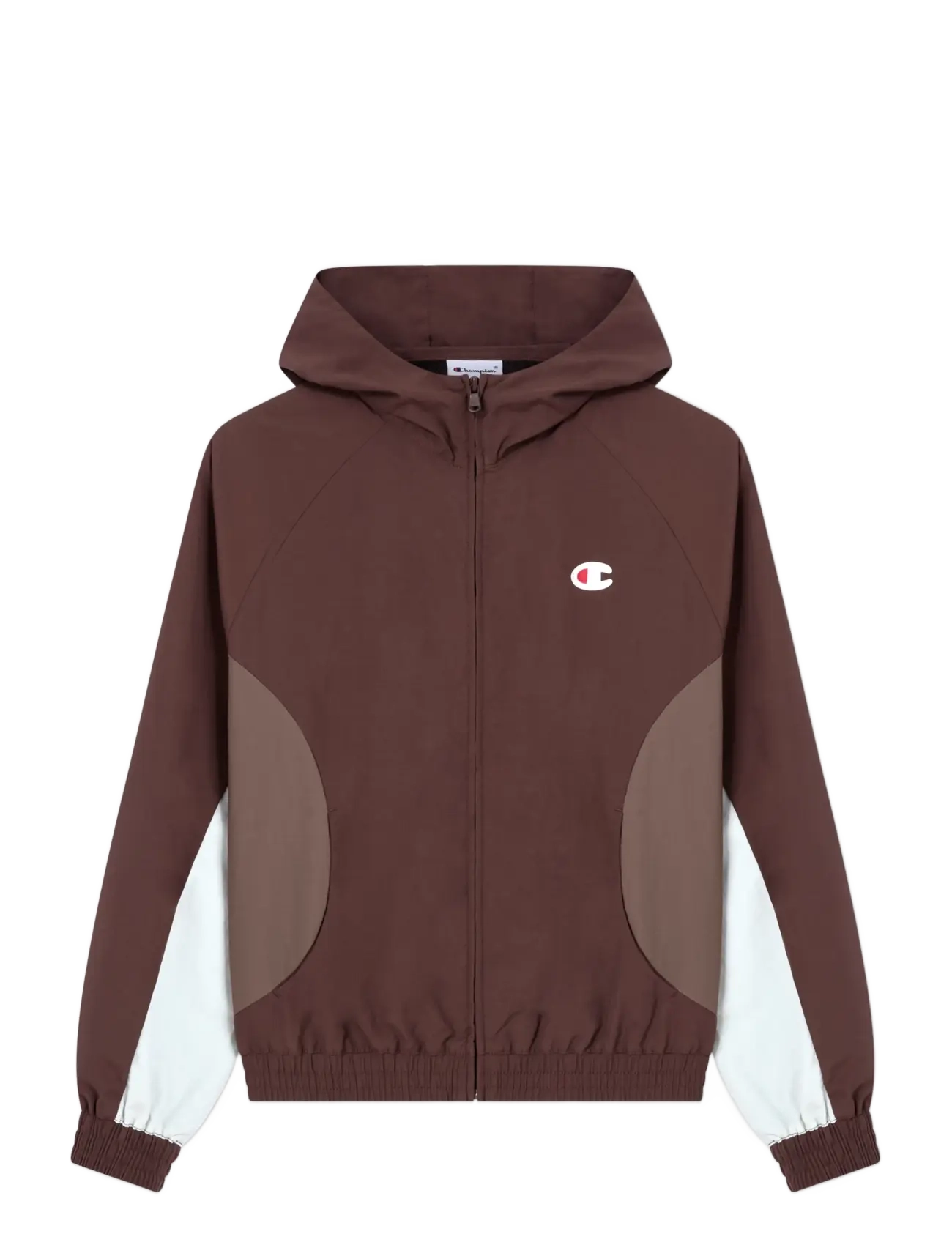 Champion Full Zip Hoodie Sweatshirt - Jakker - MS578-CHO/DPU/MMR / brown