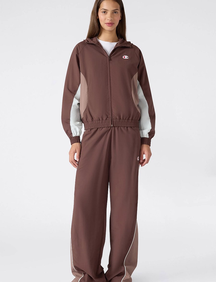 Champion - Full Zip Hoodie Sweatshirt - ms578-cho/dpu/mmr - 0