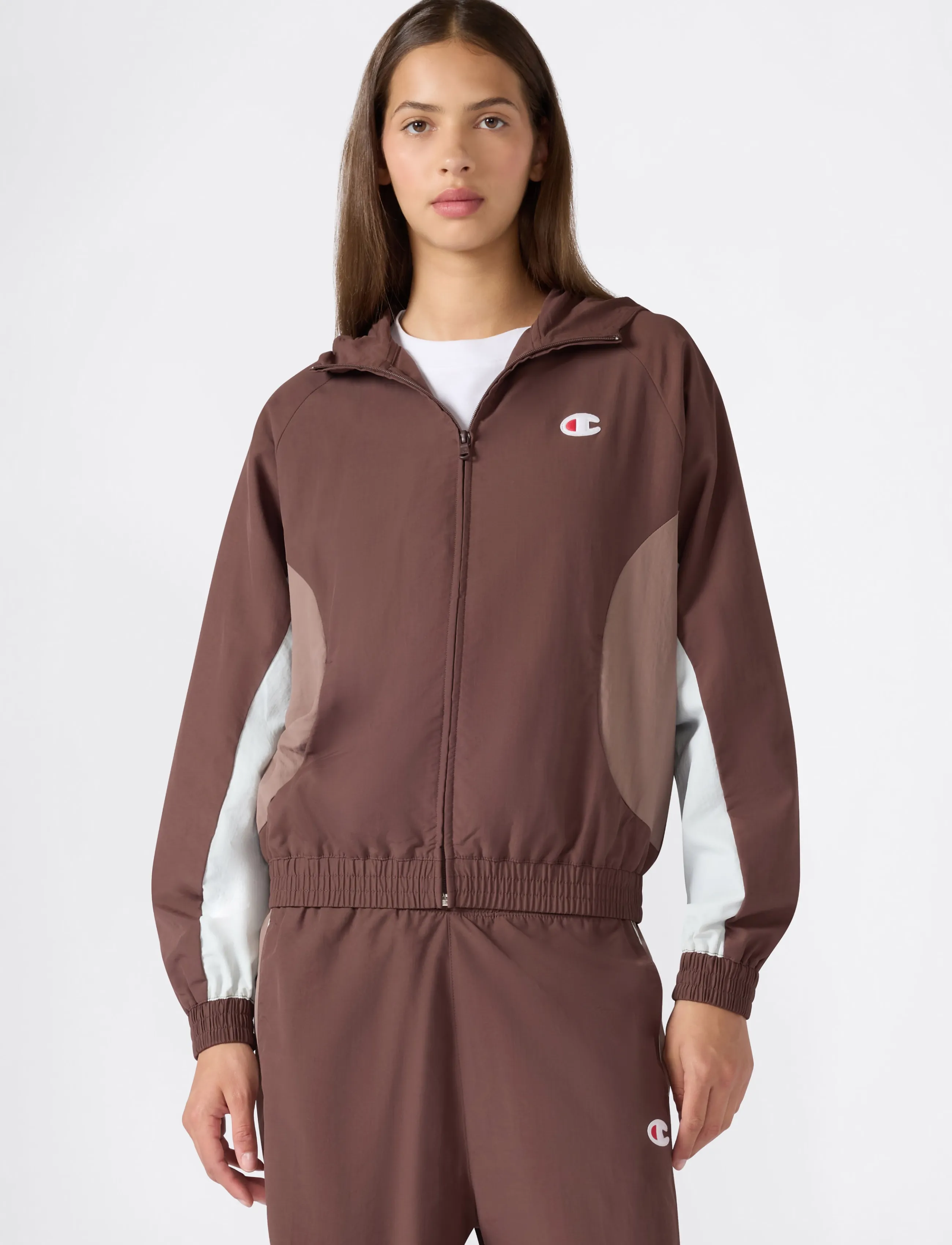 Champion - Full Zip Hoodie Sweatshirt - ms578-cho/dpu/mmr - 2