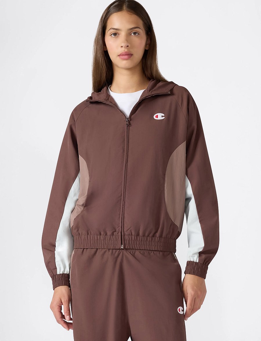 Champion - Full Zip Hoodie Sweatshirt - ms578-cho/dpu/mmr - 2