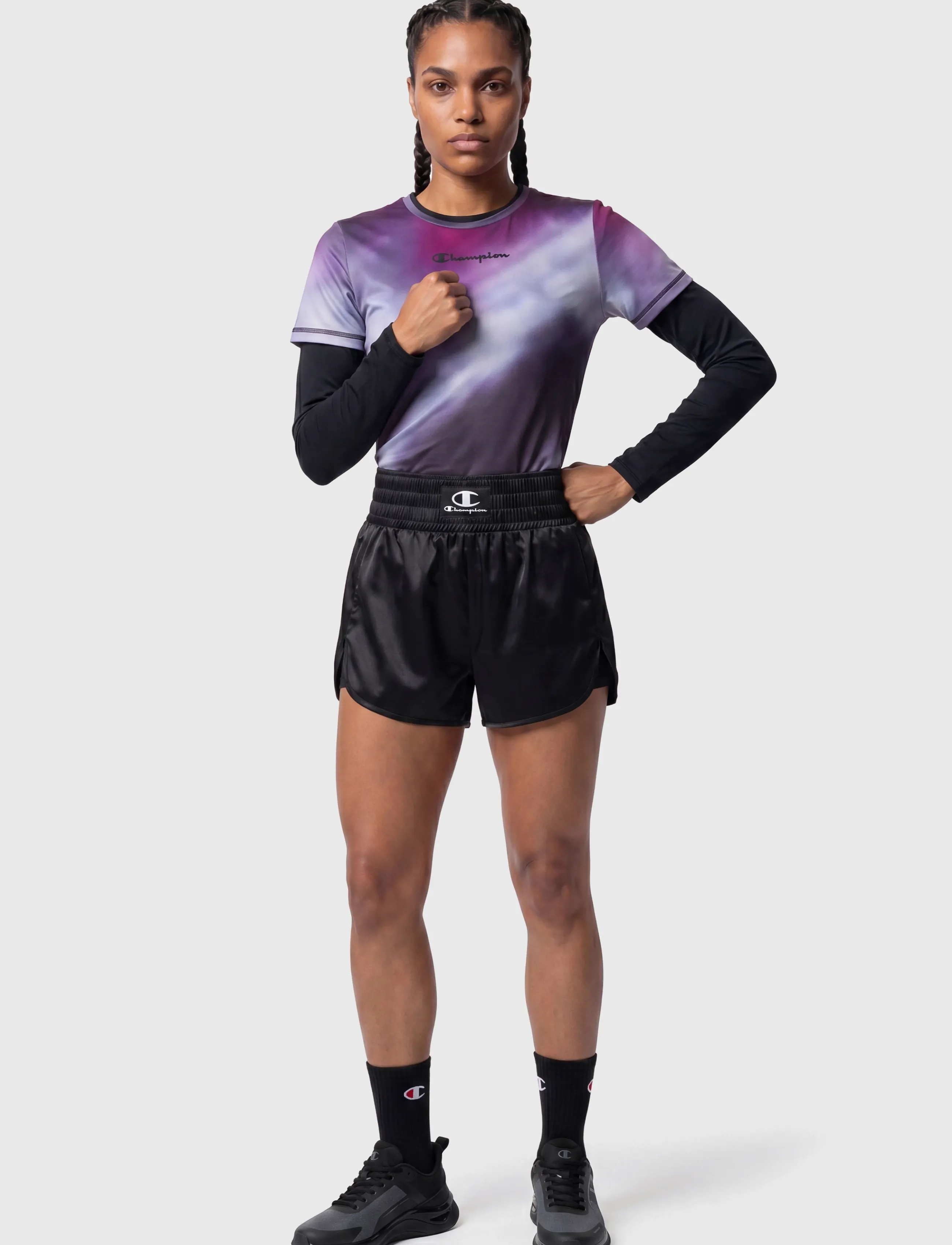Champion Shorts, Sports Shorts, Sort, Str: XS