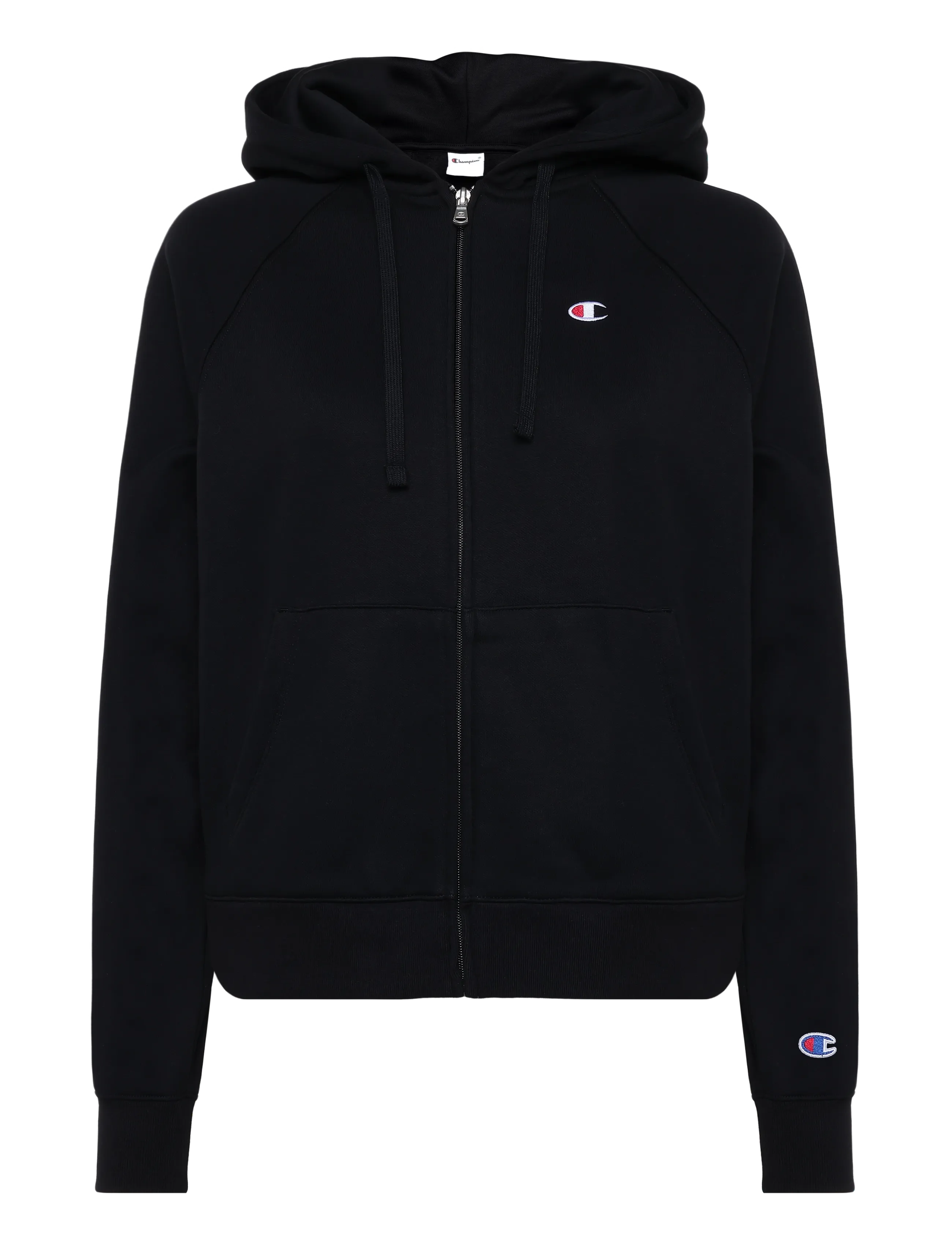 Champion Full Zip Hoodie Sweatshirt - Hættetrøjer - KK001-NBK / black