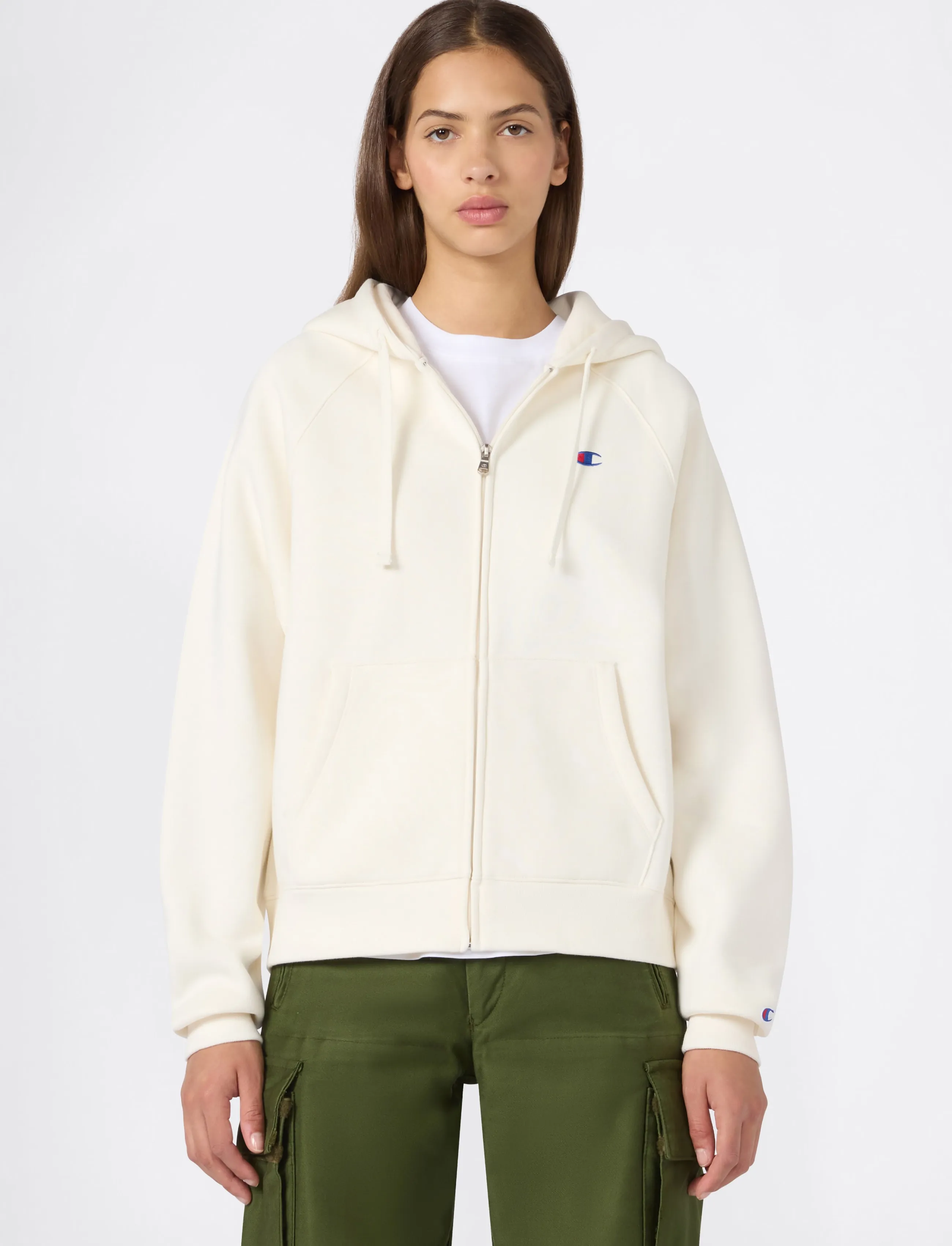 Champion - Full Zip Hoodie Sweatshirt - ys084-egt - 3