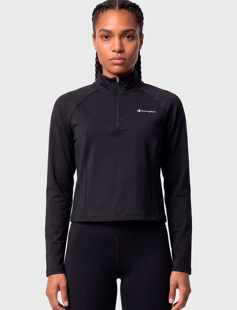 Champion - Half Zip Sweatshirt - kk001-nbk - 0