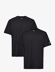 Champion - 2pack Crew-Neck - short-sleeved t-shirts - black beauty - 0