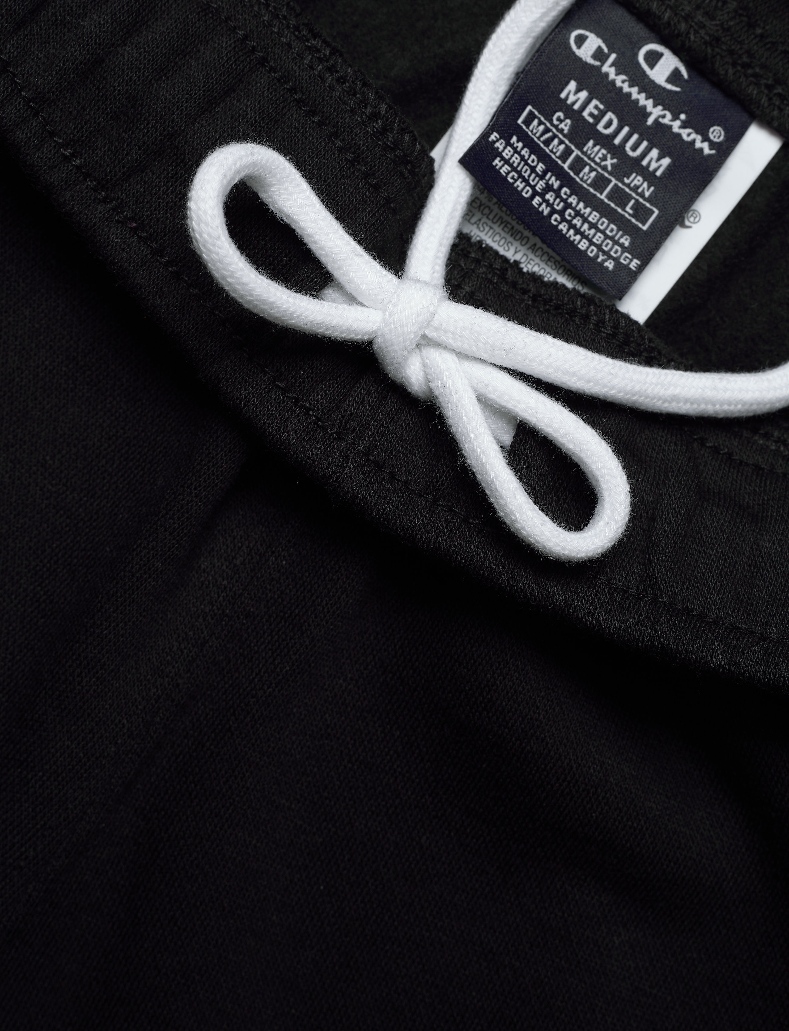 Champion - Elastic Cuff Pants - black beauty - 4