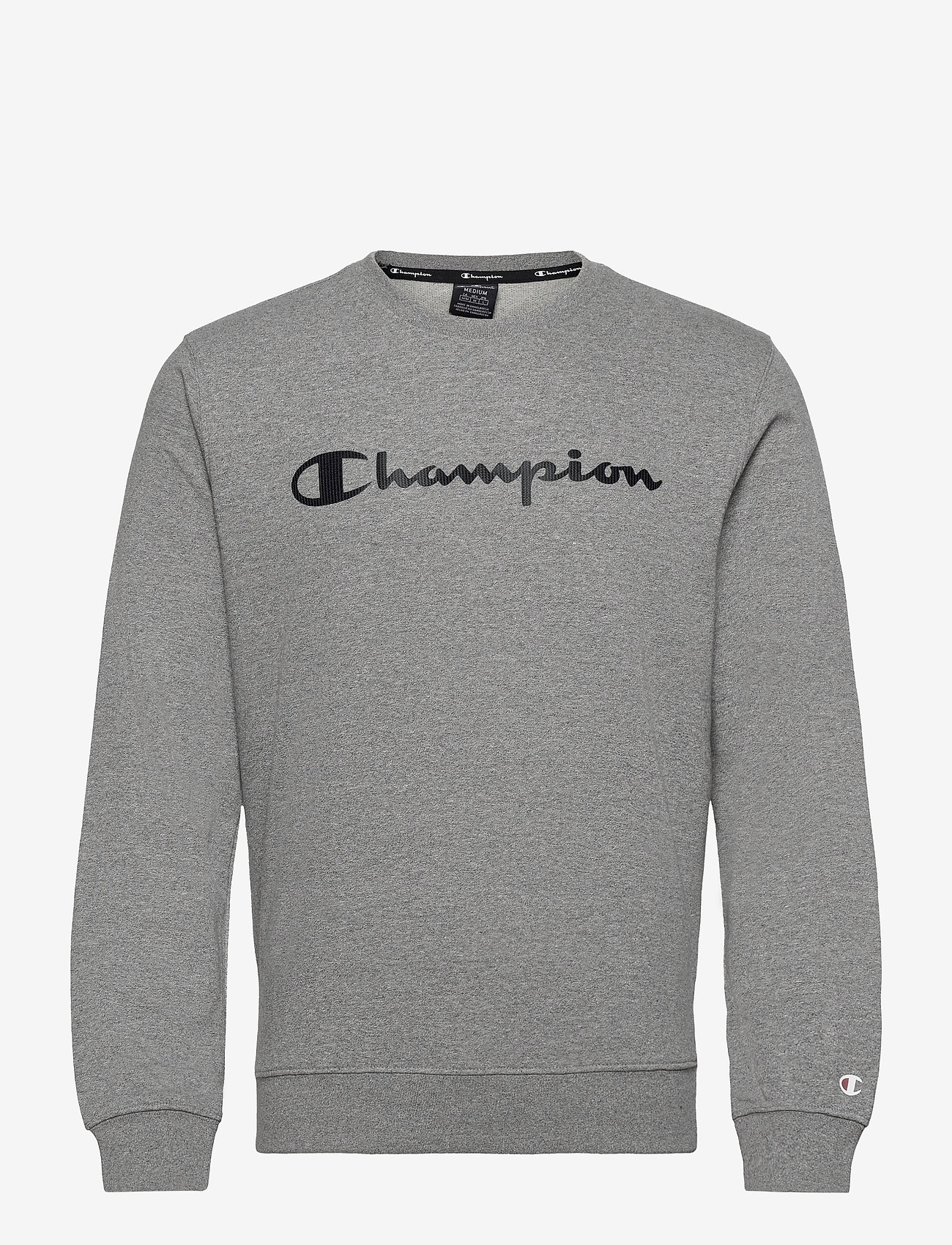 Champion - Crewneck Sweatshirt - graphite grey melange jaspΦ yarn dyed - 0