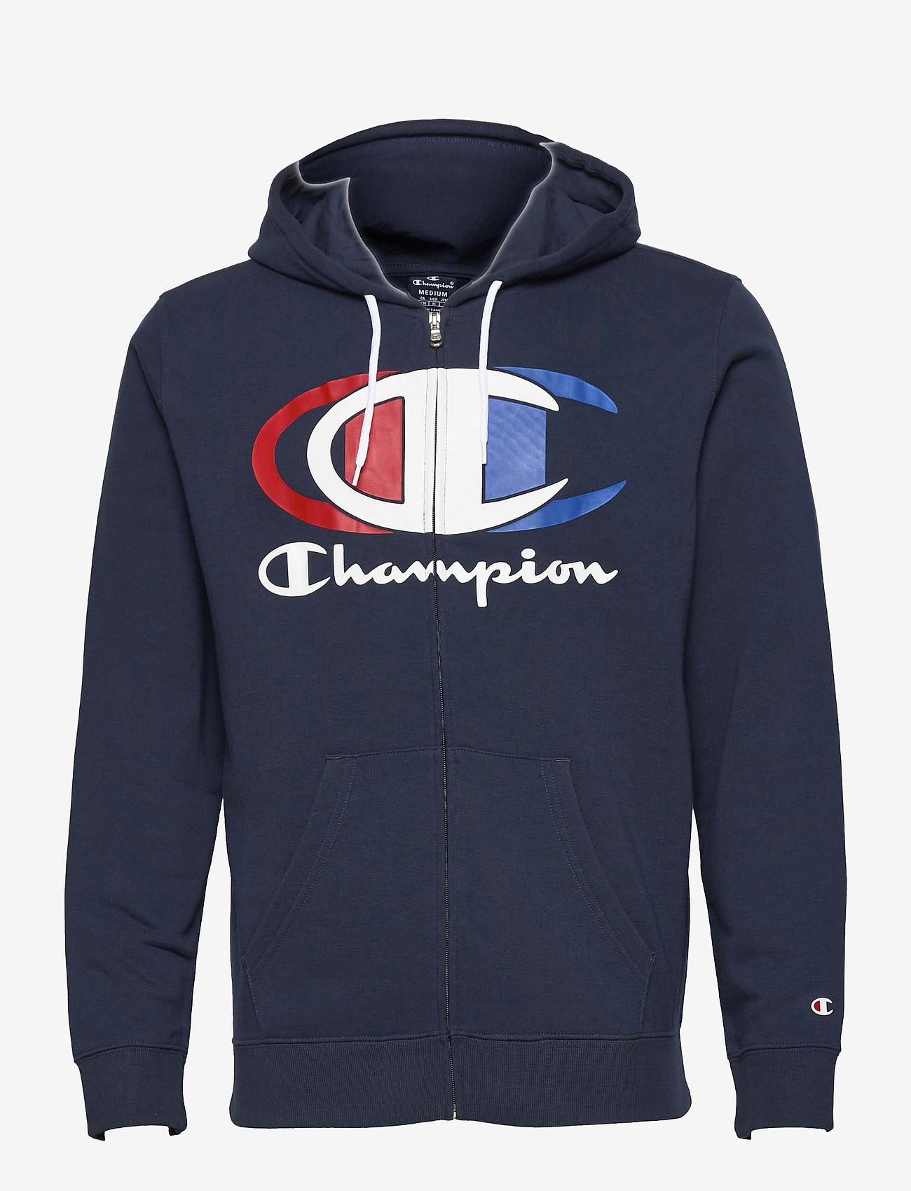 Champion - Hooded Full Zip Sweatshirt - black iris - 0
